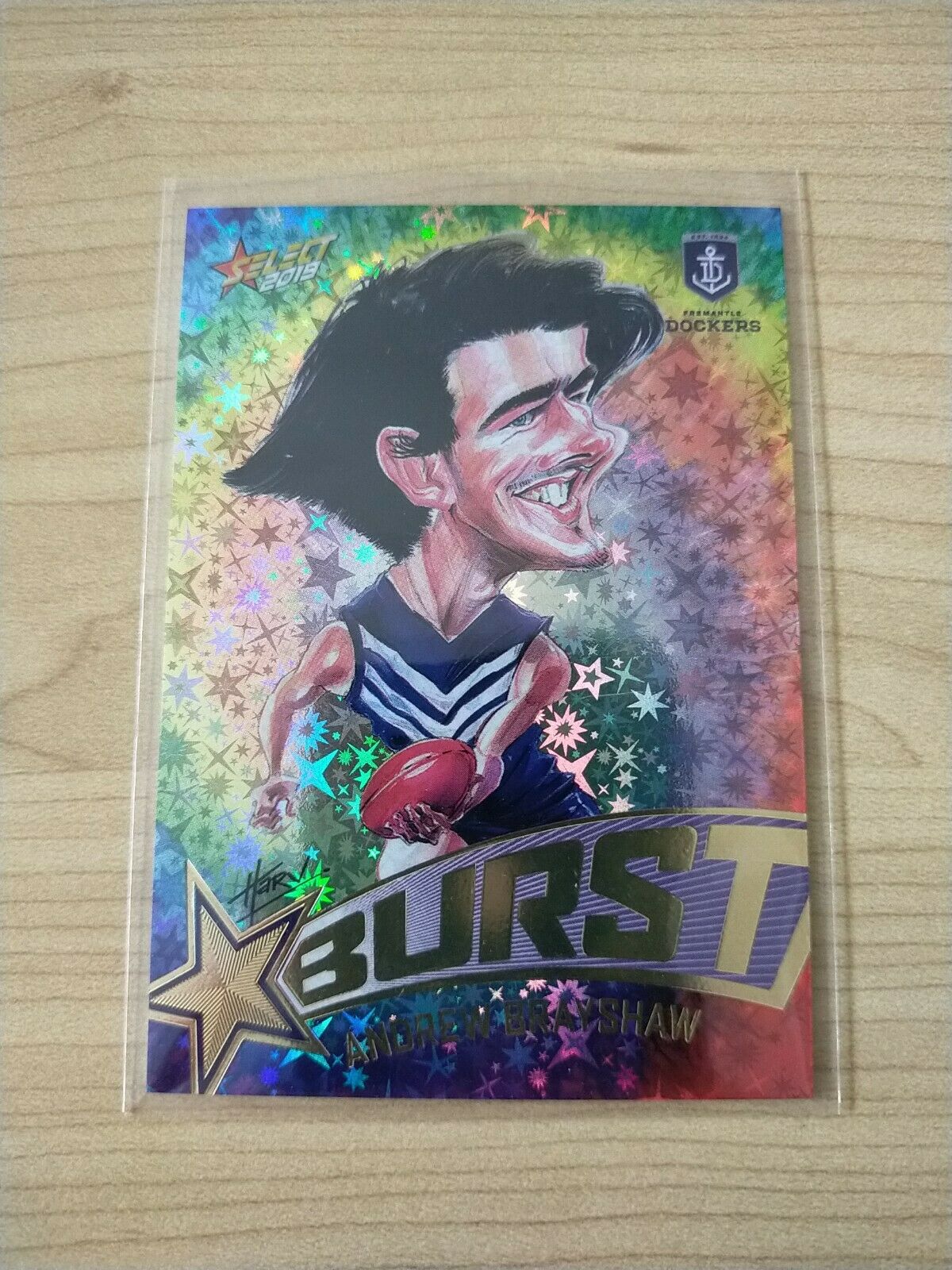 2019 Select Tie Dye Starburst Andrew Brayshaw Fremantle