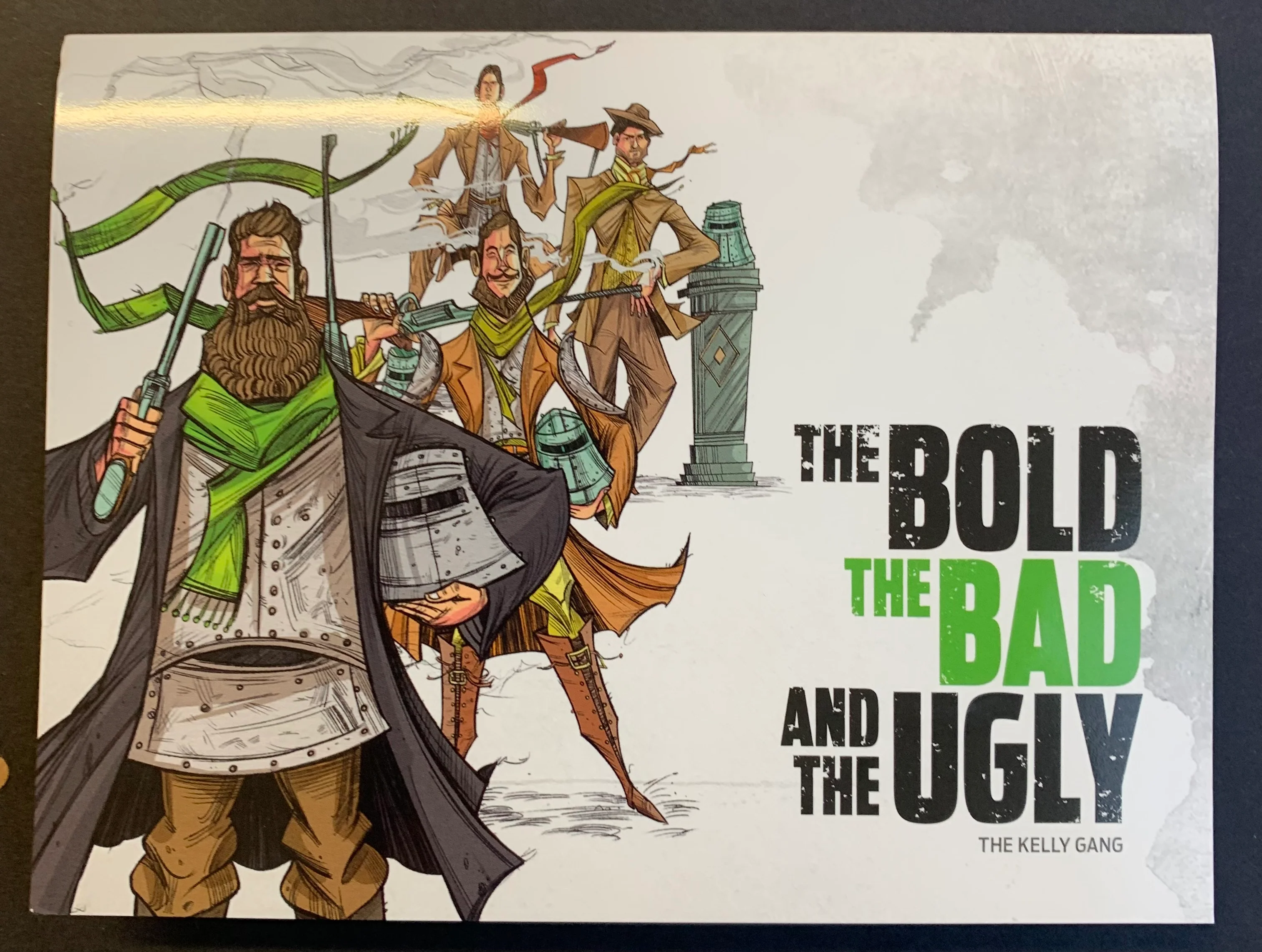2019 THE BOLD BAD & UGLY DOLLAR Four $1 Coin Uncirculated C, B, S & M Privy Mark Set