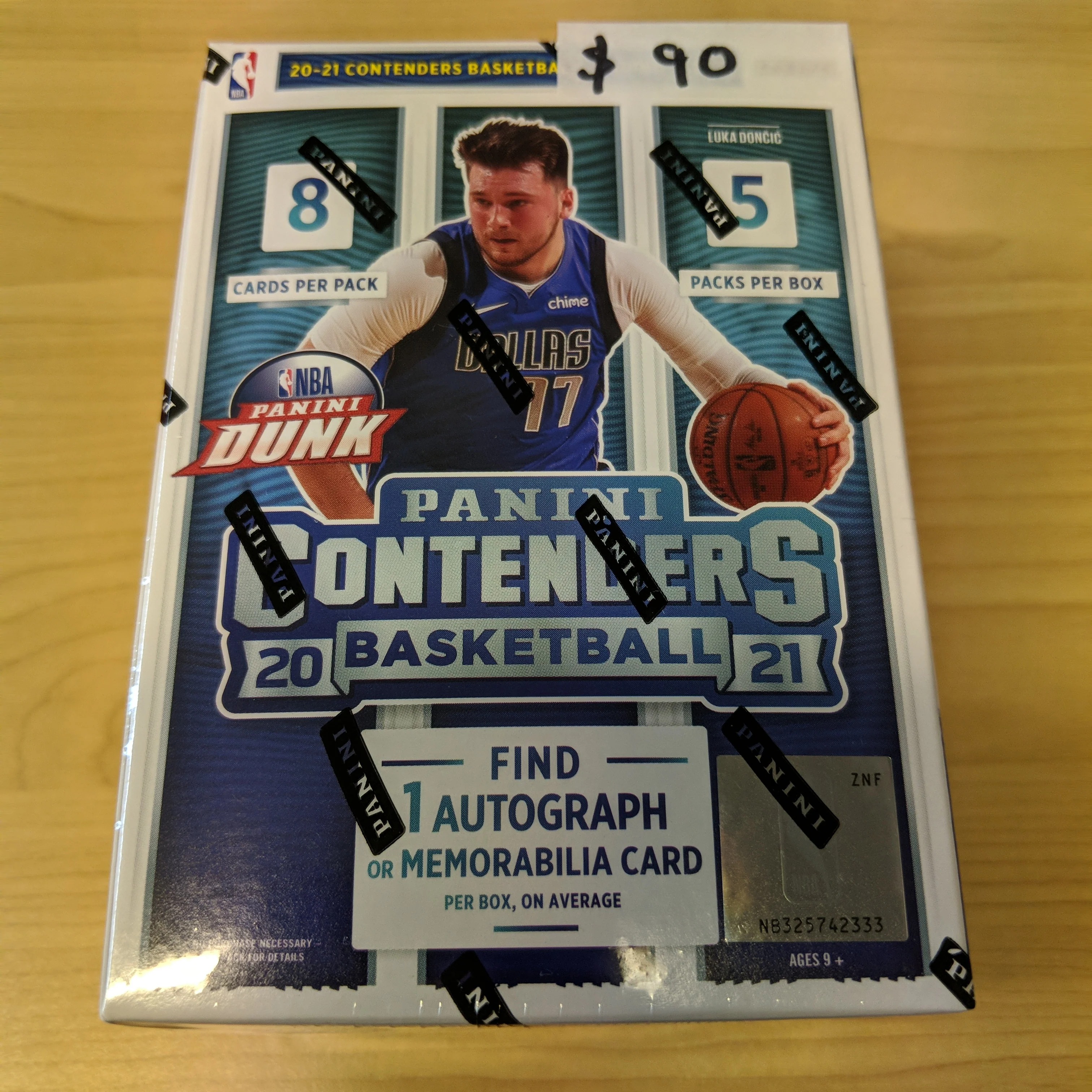 2020-21 Panini Dunk Contenders Basketball sealed