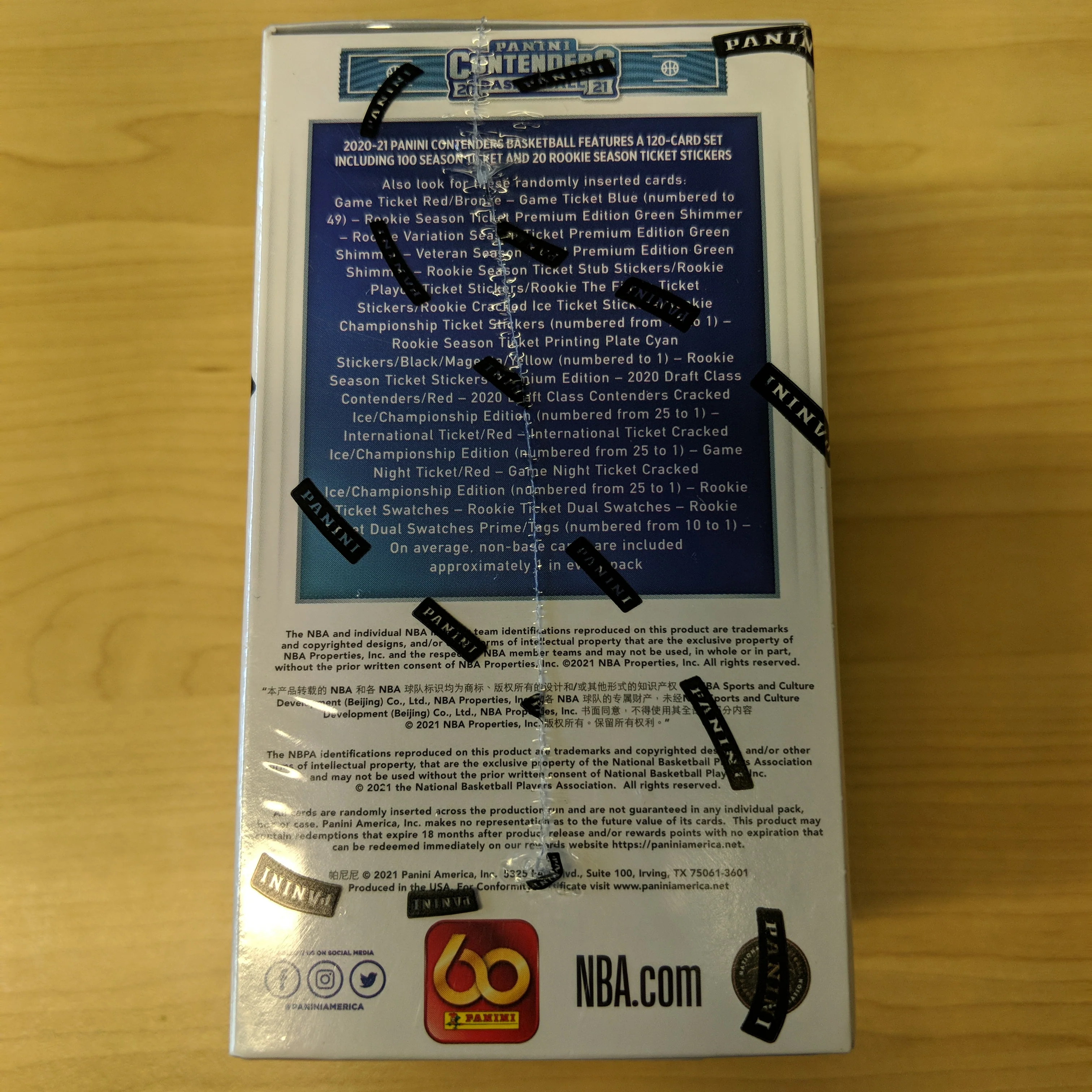2020-21 Panini Dunk Contenders Basketball sealed - Image 3