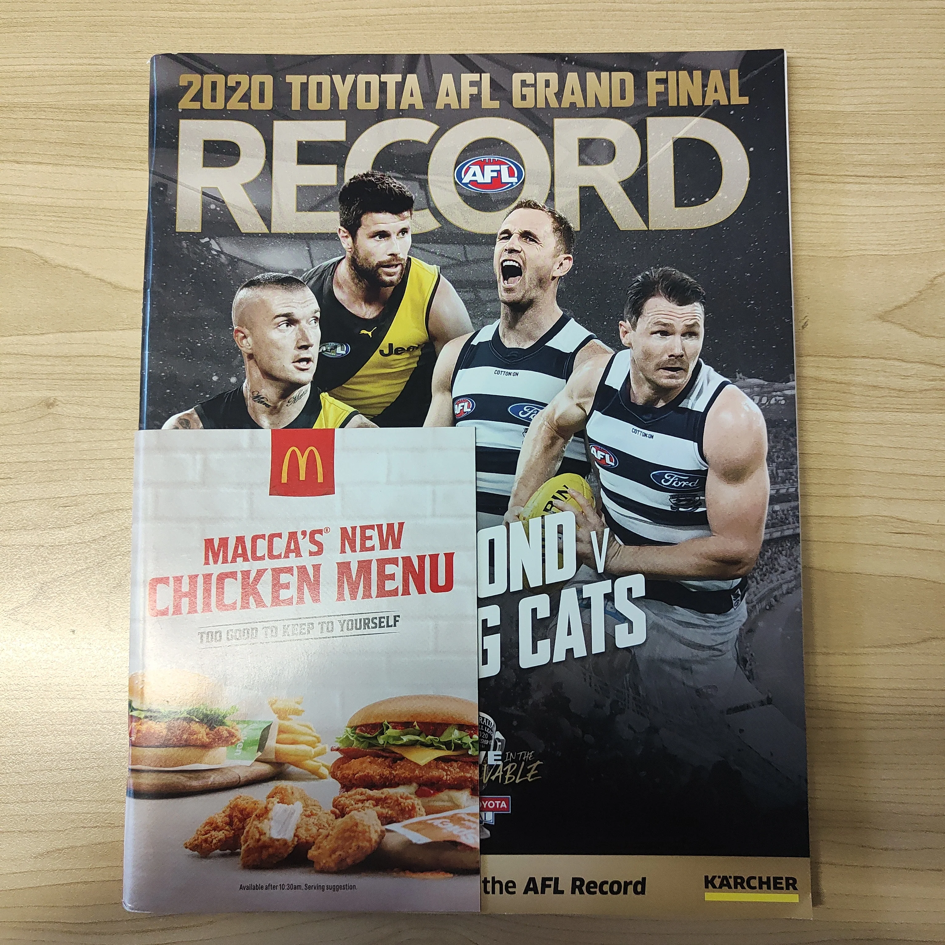 2020 AFL Football Record Grand Final Richmond v Geelong