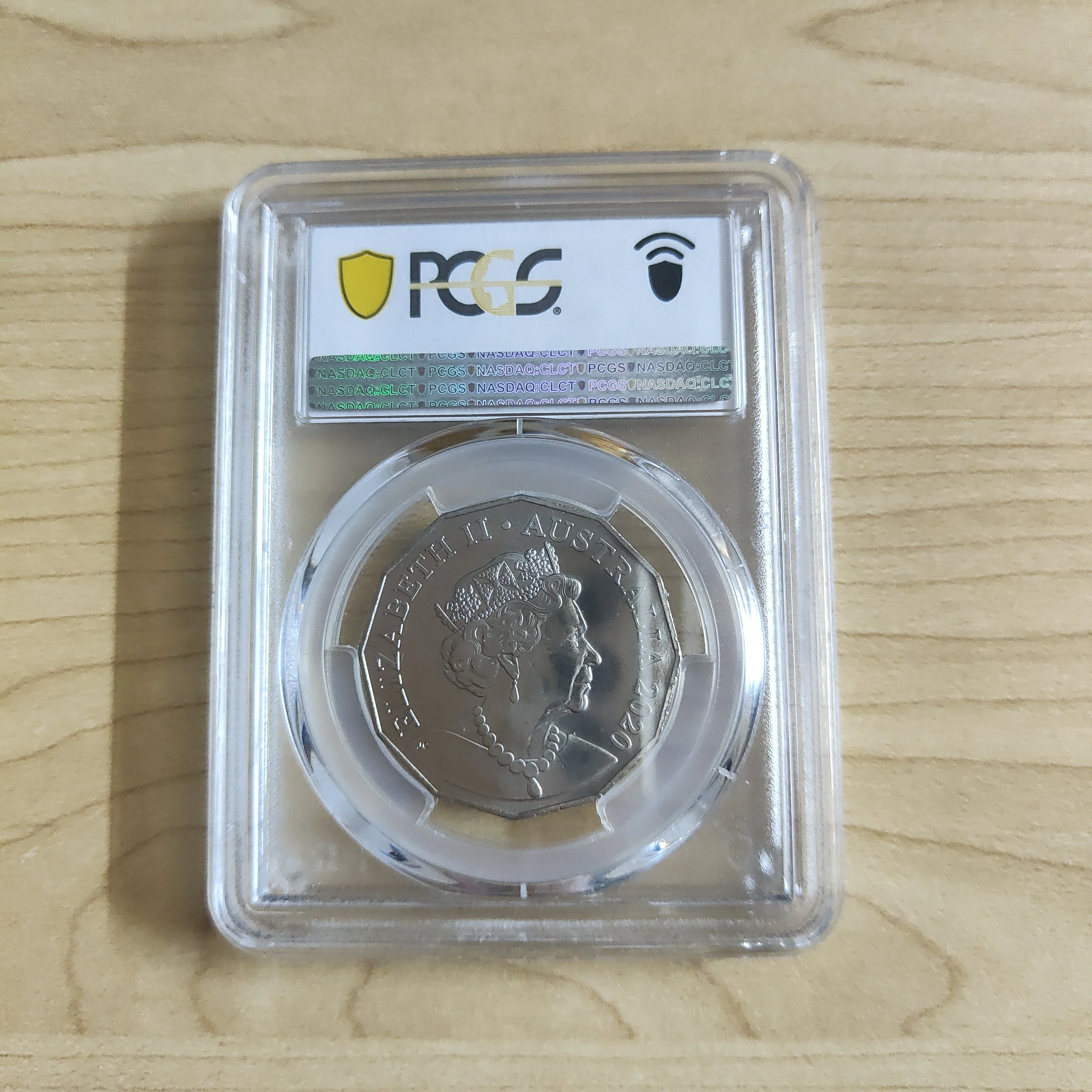 2020 Indian Pacific Train Coloured PCGS Graded MS68 Slabbed Coin - Image 2