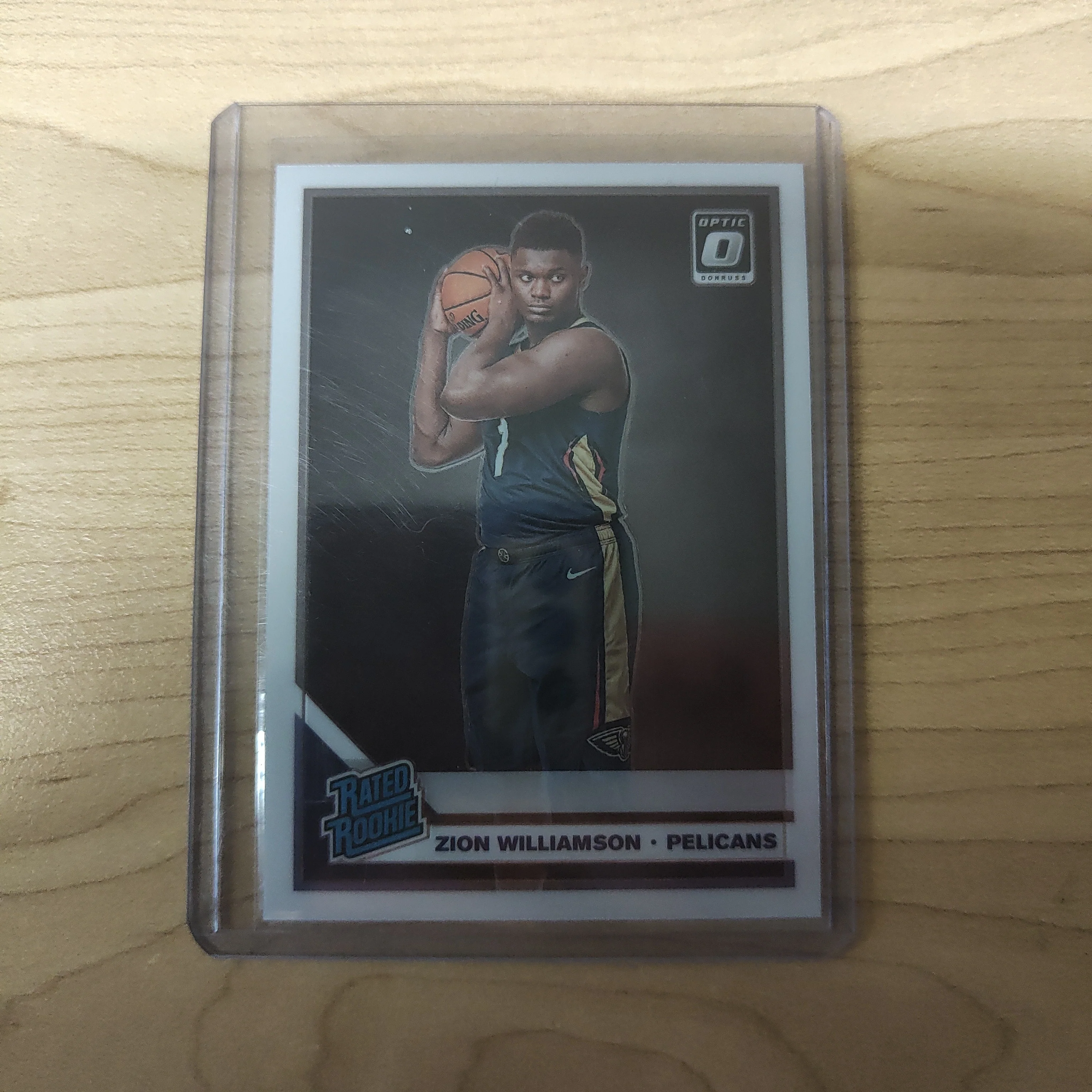 2020 Panini Optic Rated Rookie Zion Williamson NBA Basketball Card