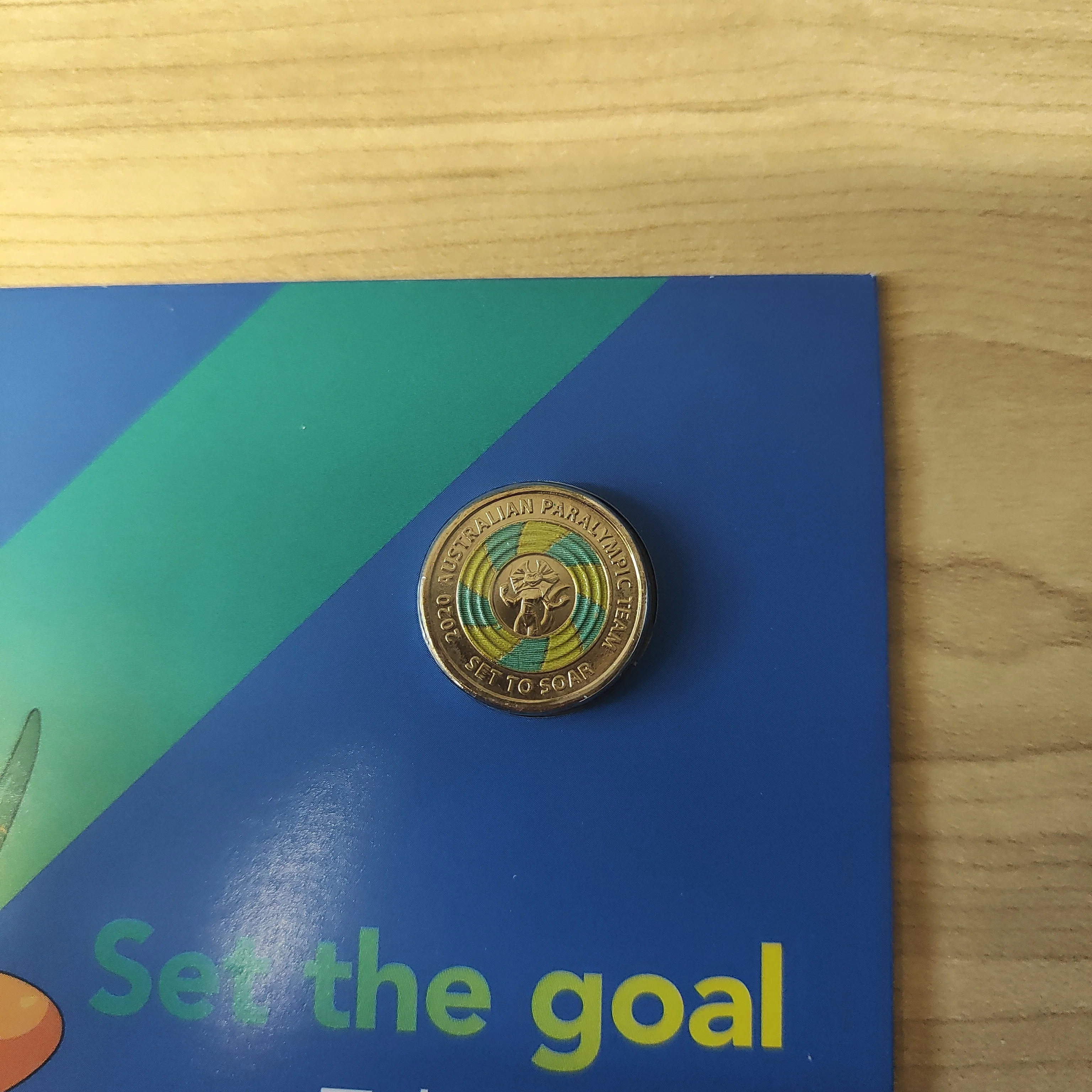 Australia 2020 Royal Australian Mint $2 Tokyo Paralympics Coloured Uncirculated Coin - Image 3