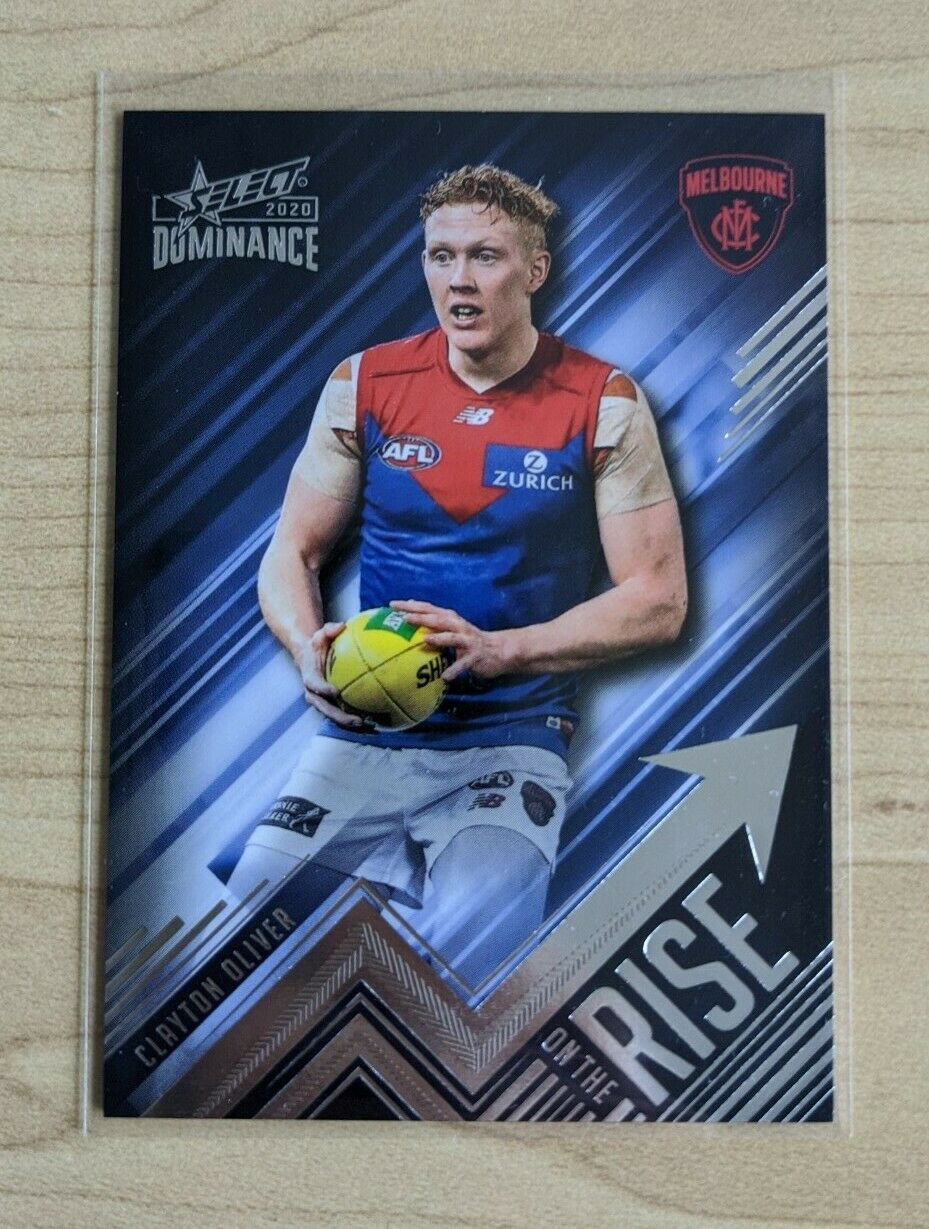 2020 SELECT AFL DOMINANCE ON THE RISE CLAYTON OLIVER OTR42 Melbourne 350/350 - Image 2