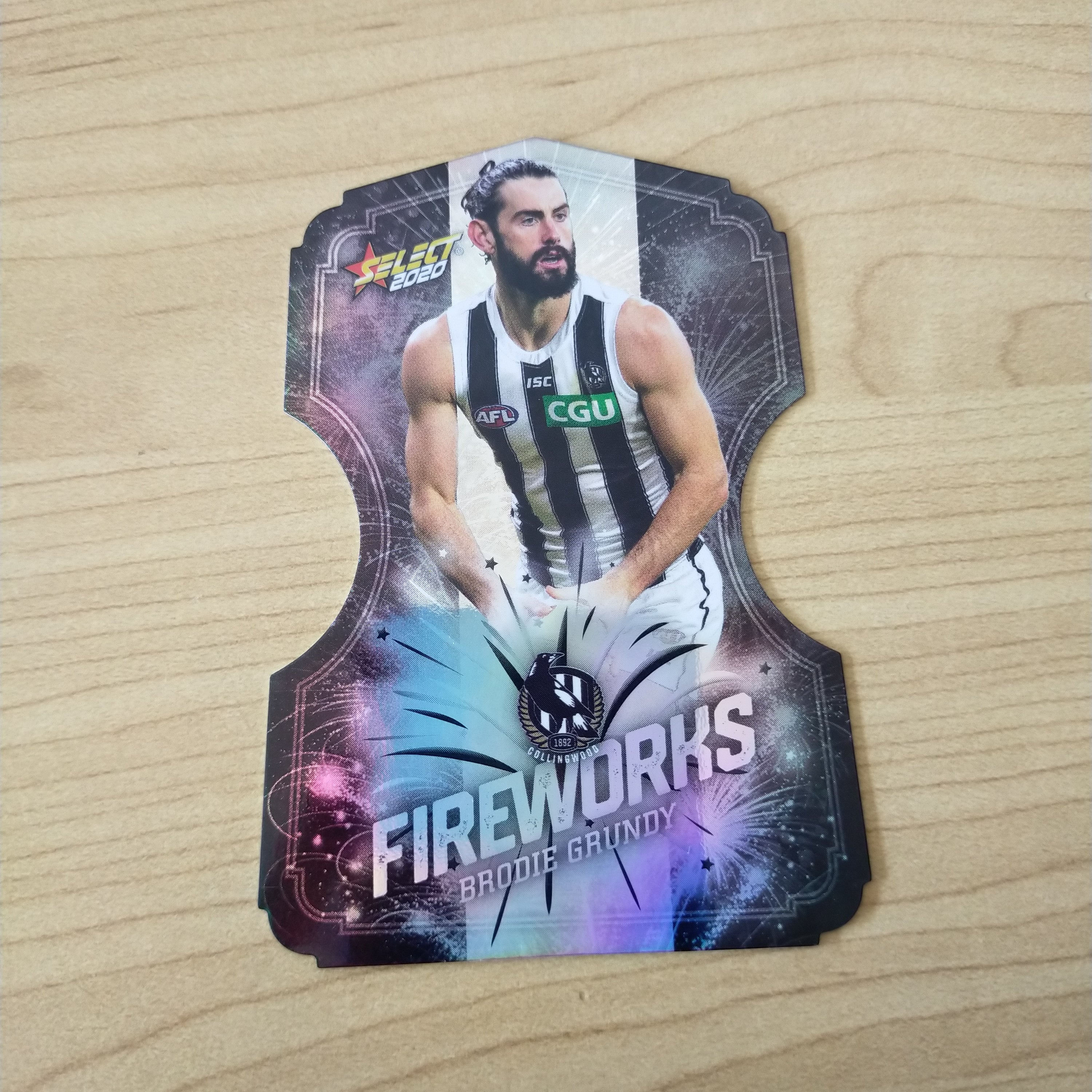 2020 Select Footy Stars Fireworks Brodie Grundy Collingwood No. 057/210