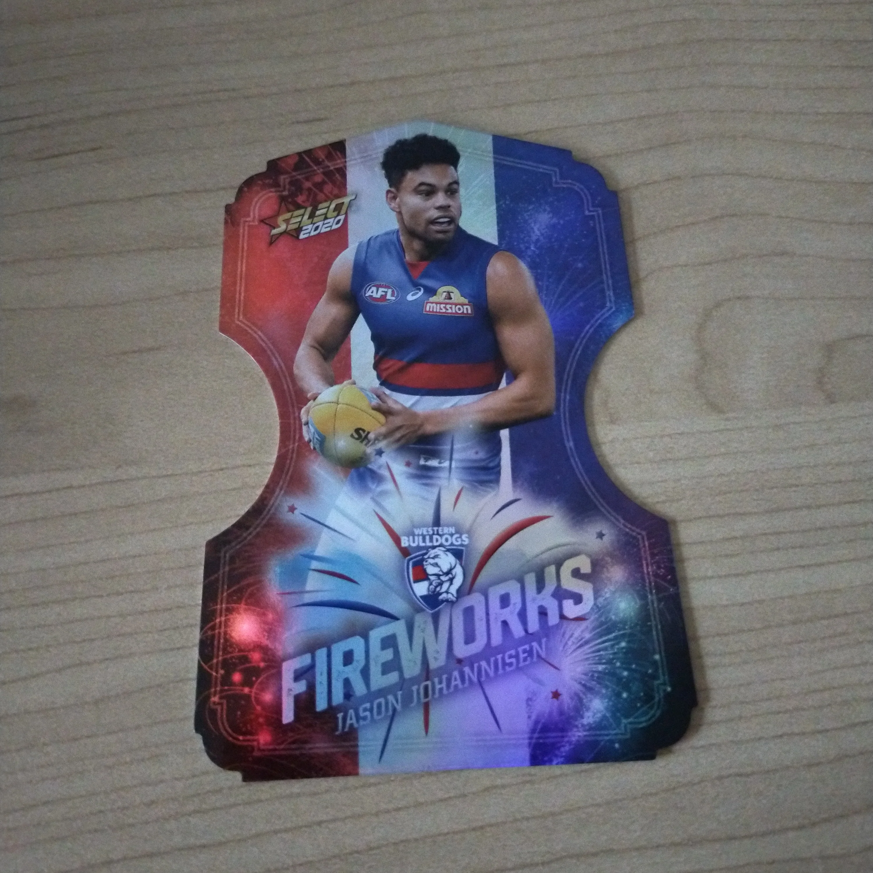 2020 Select Footy Stars Fireworks Jason Johannisen Western Bulldogs No. 185/210