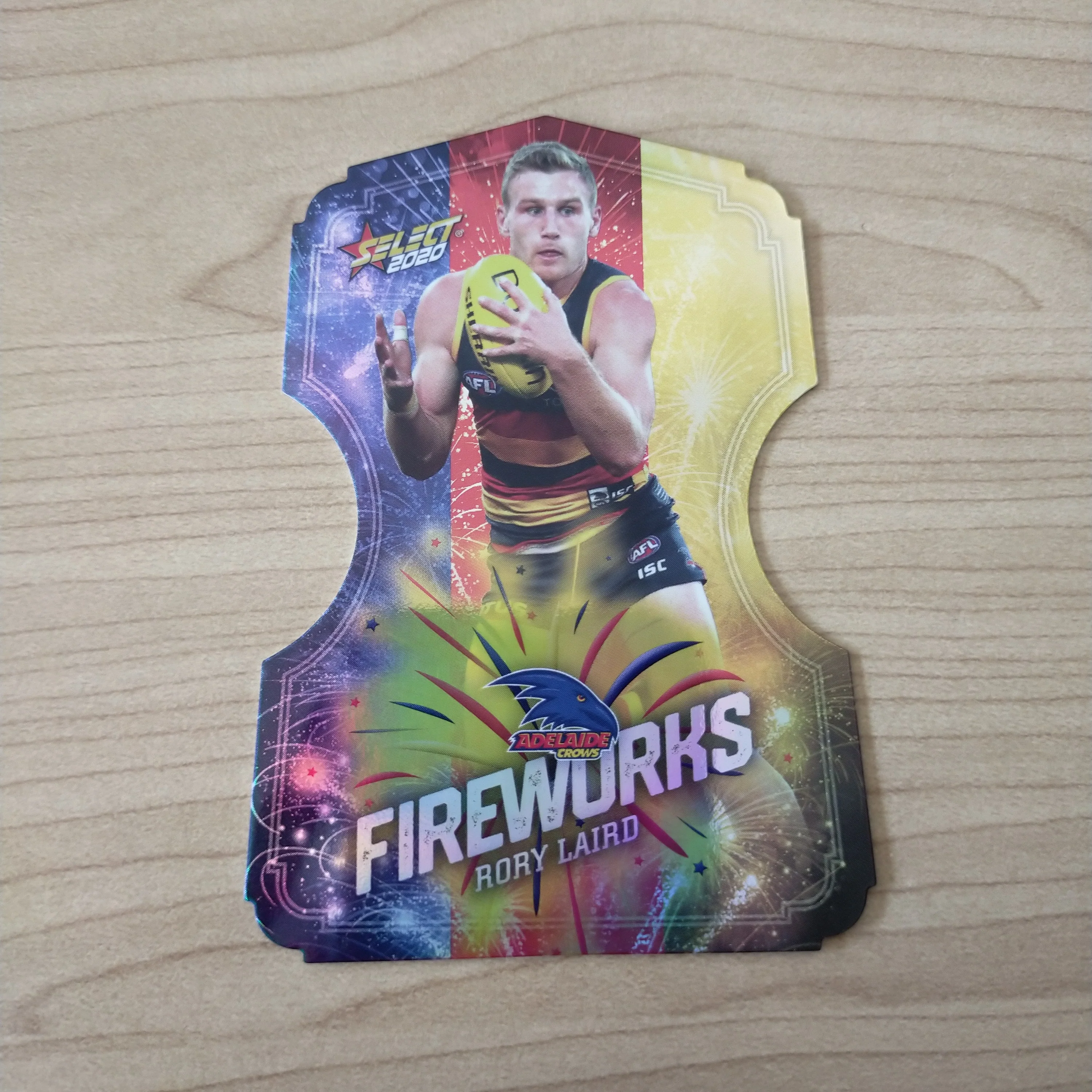 2020 Select Footy Stars Fireworks Rory Laird Adelaide No. 177/210