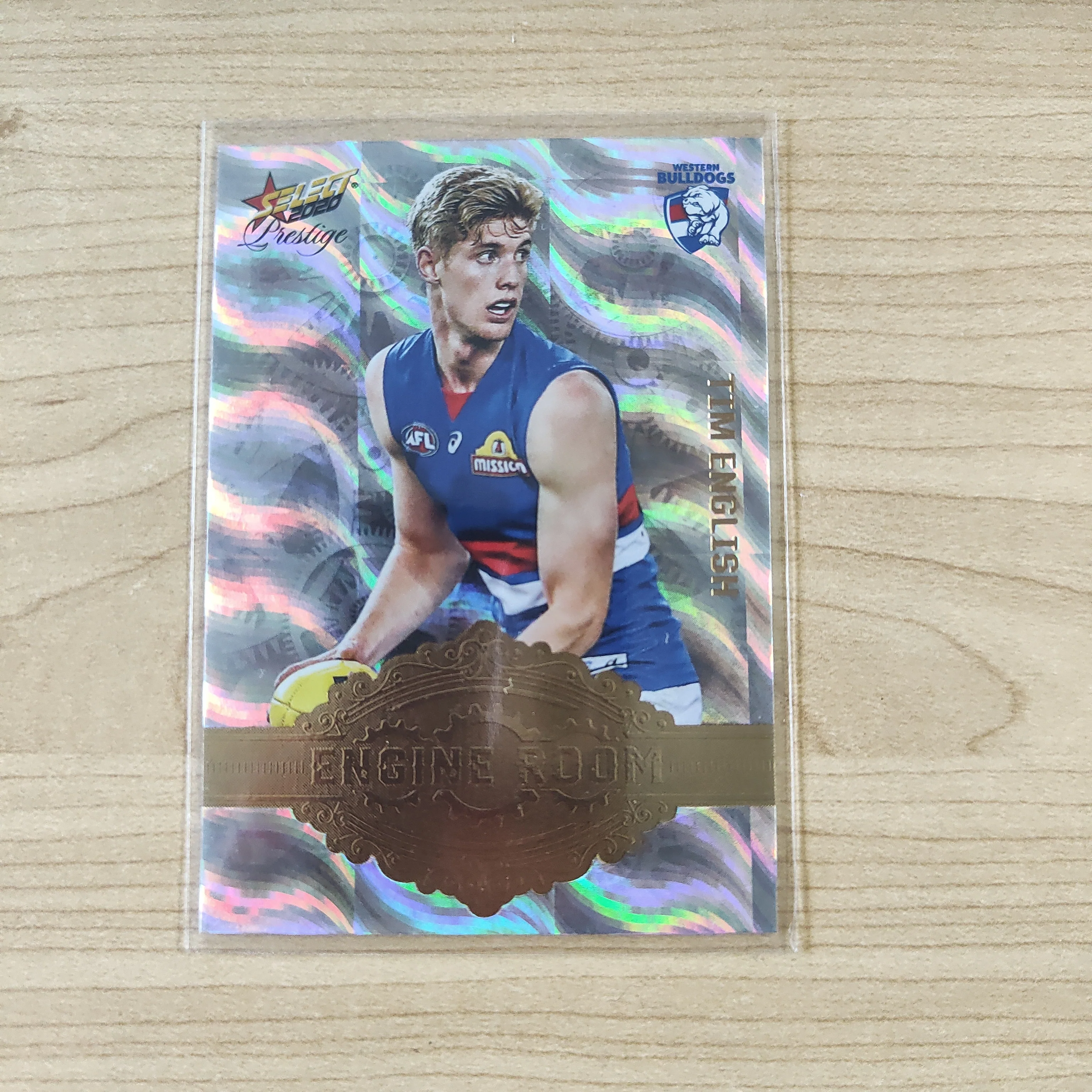 2020 Select Prestige Engine Room Tim English Western Bulldogs No.044/120
