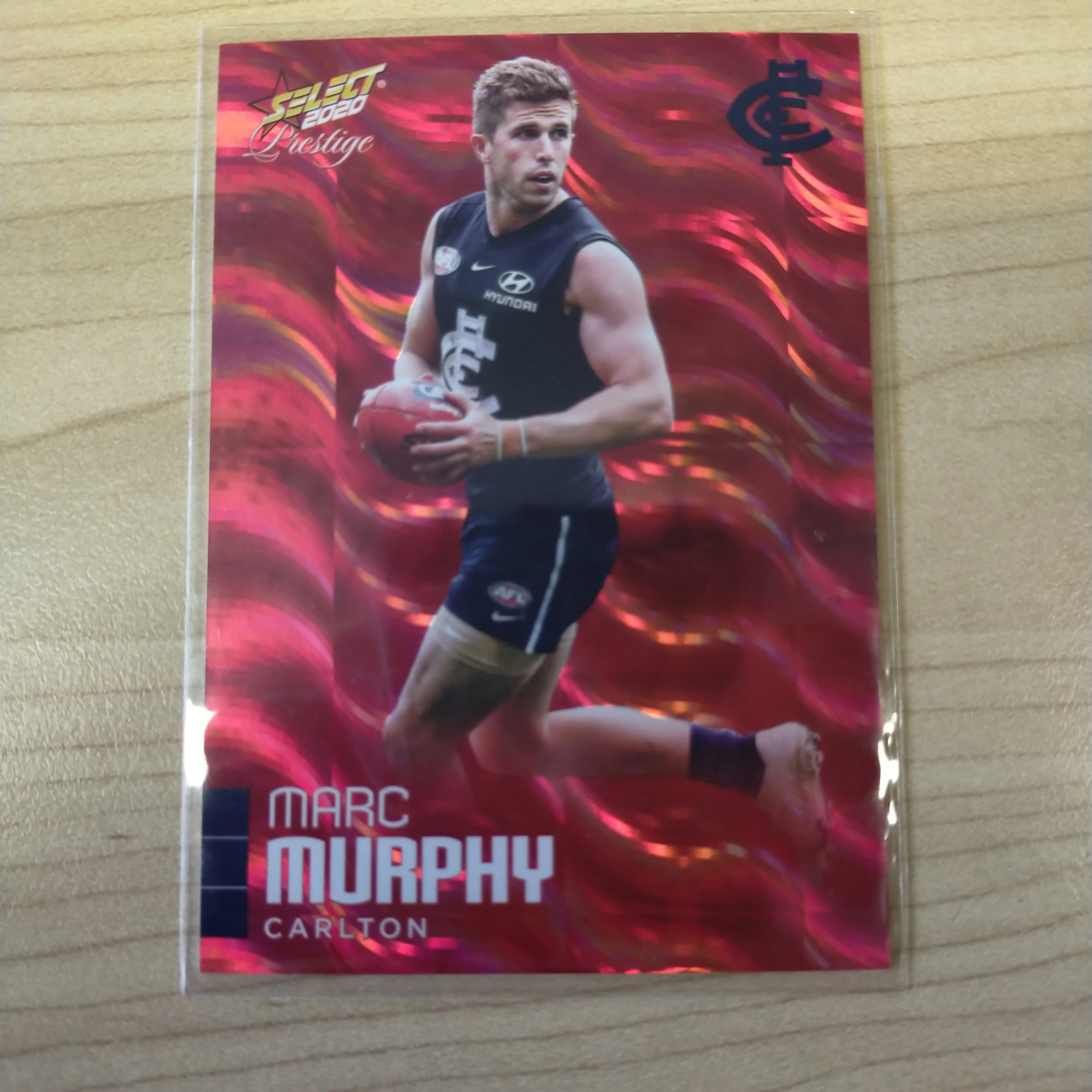 2020 Select Prestige Red Parallel Marc Murphy Carlton No. 016/170