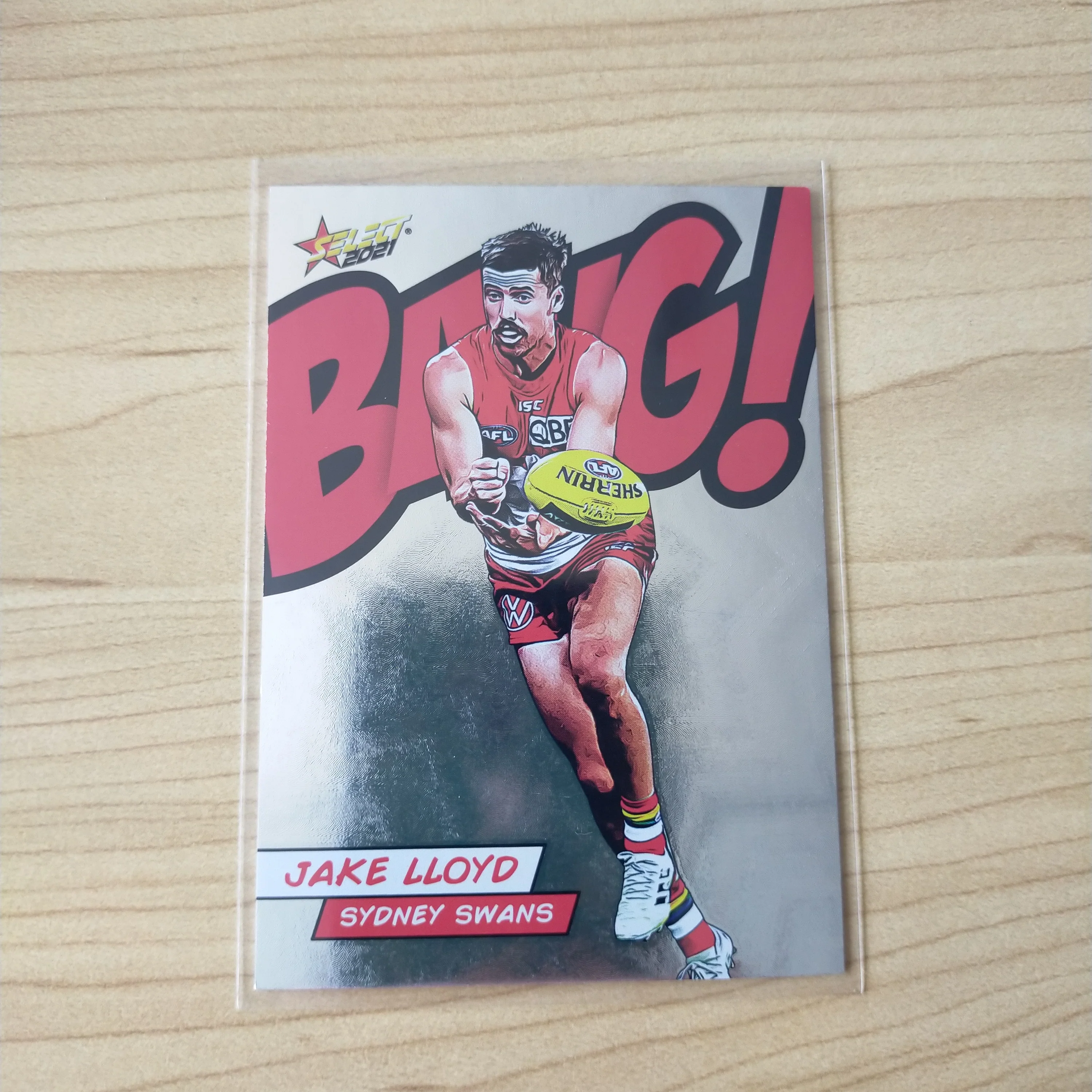 2021 AFL Select Footy Stars Bang Card Jake Lloyd Sydney No.039/210