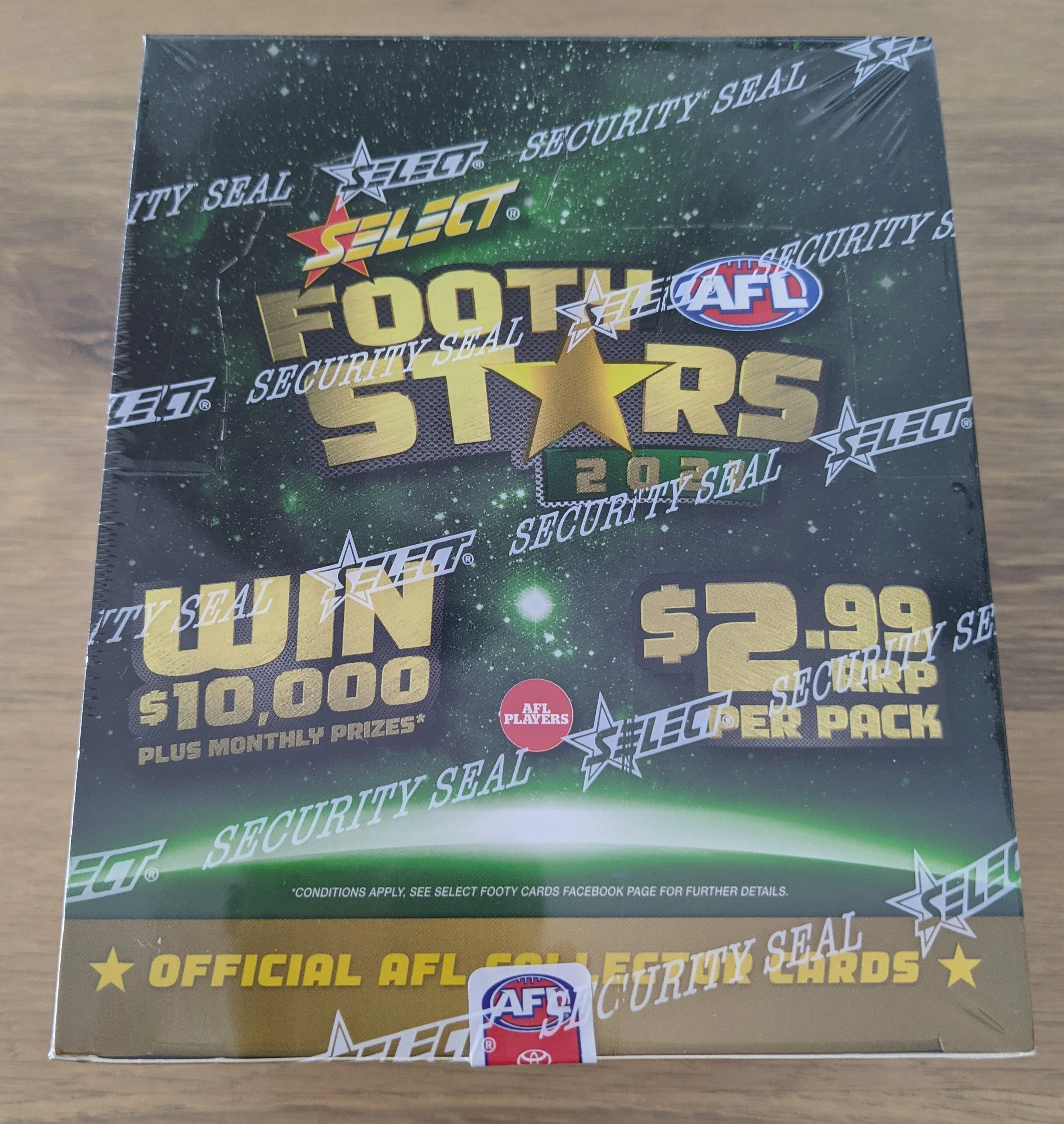 2021 AFL Select Footy Stars Sealed Box - Image 3