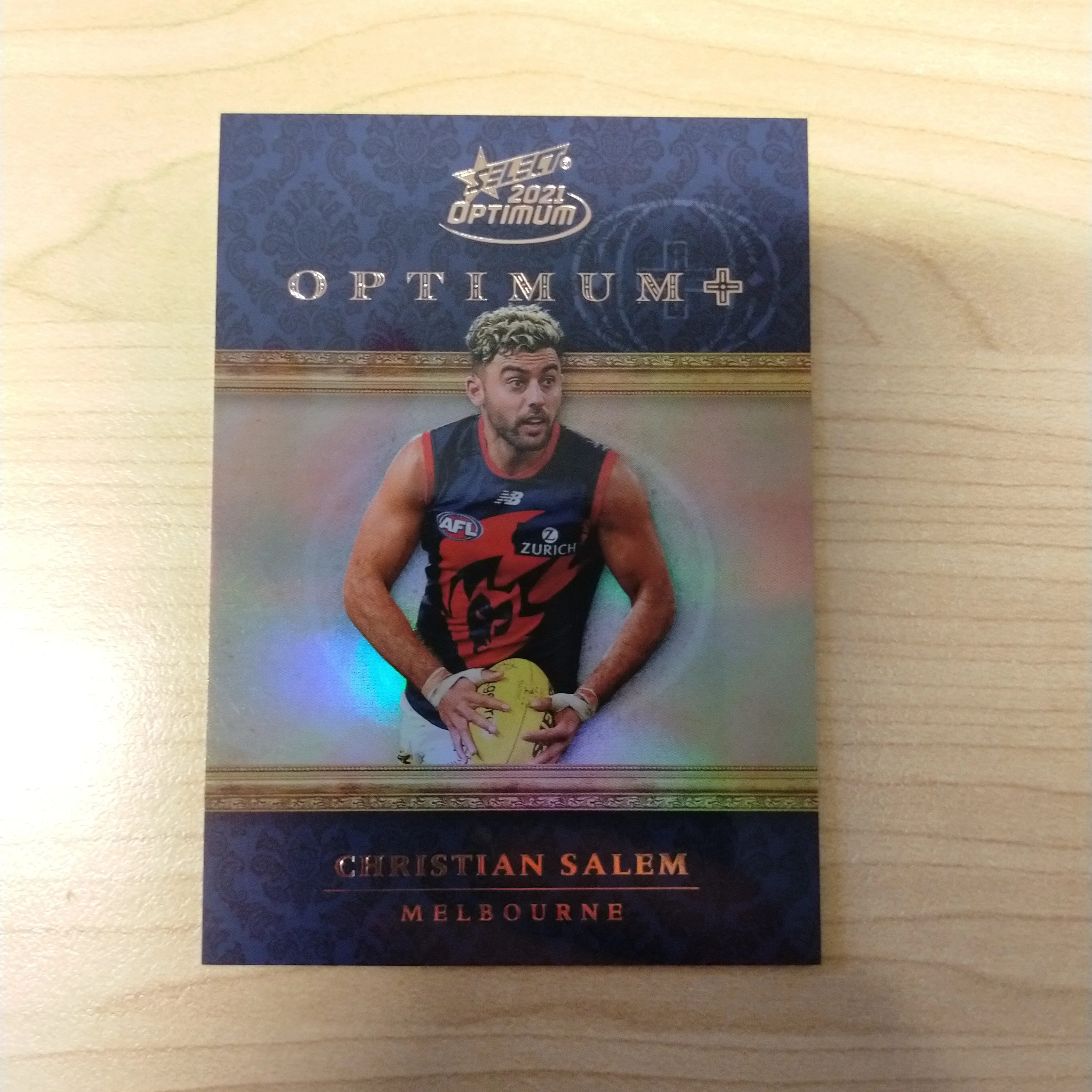 2021 AFL Select Optimum Plus Parallel Christian Salem Melbourne No.049/115