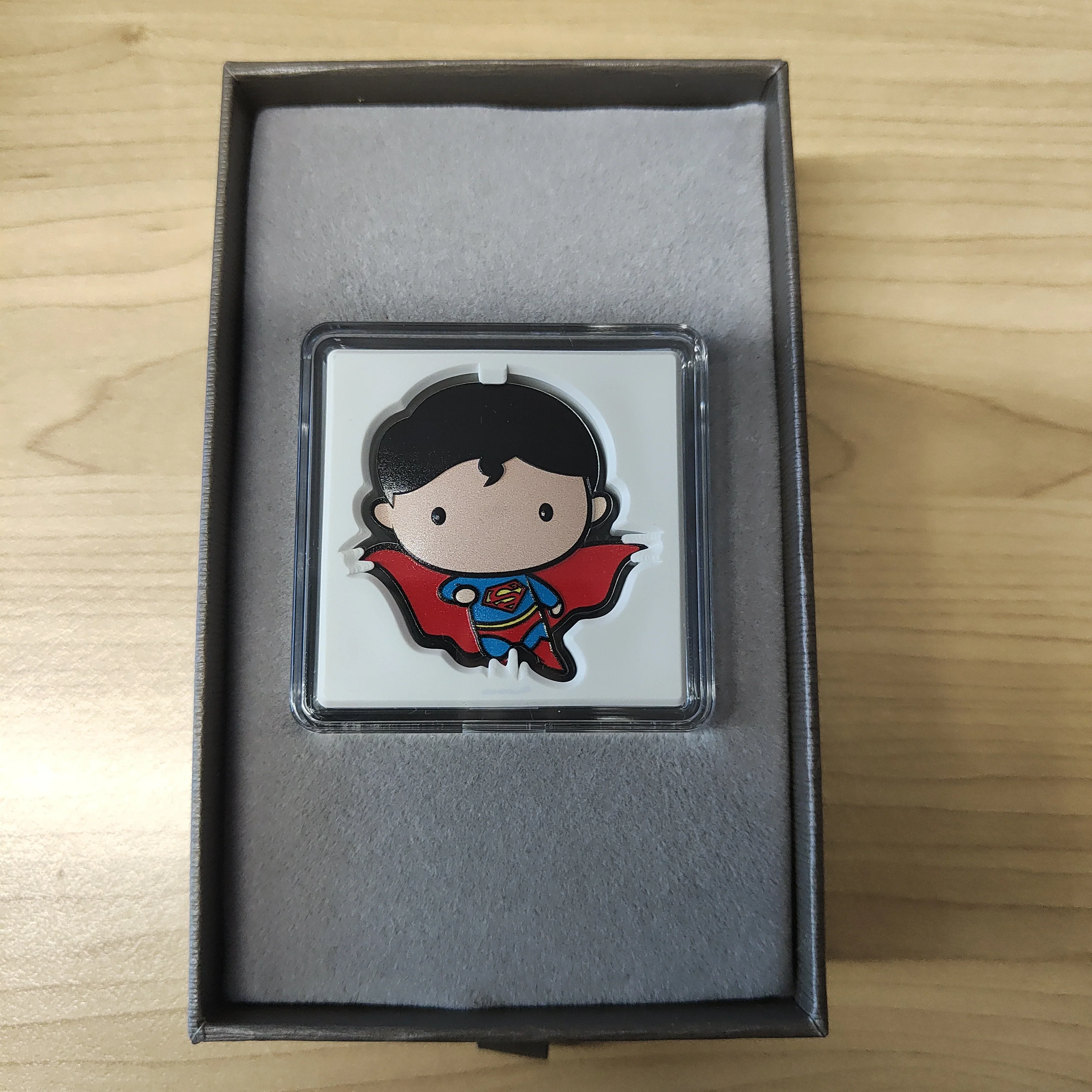Niue 2021 New Zealand Mint $2 DC Superman Flying 1oz .999 Silver Coin - Image 2