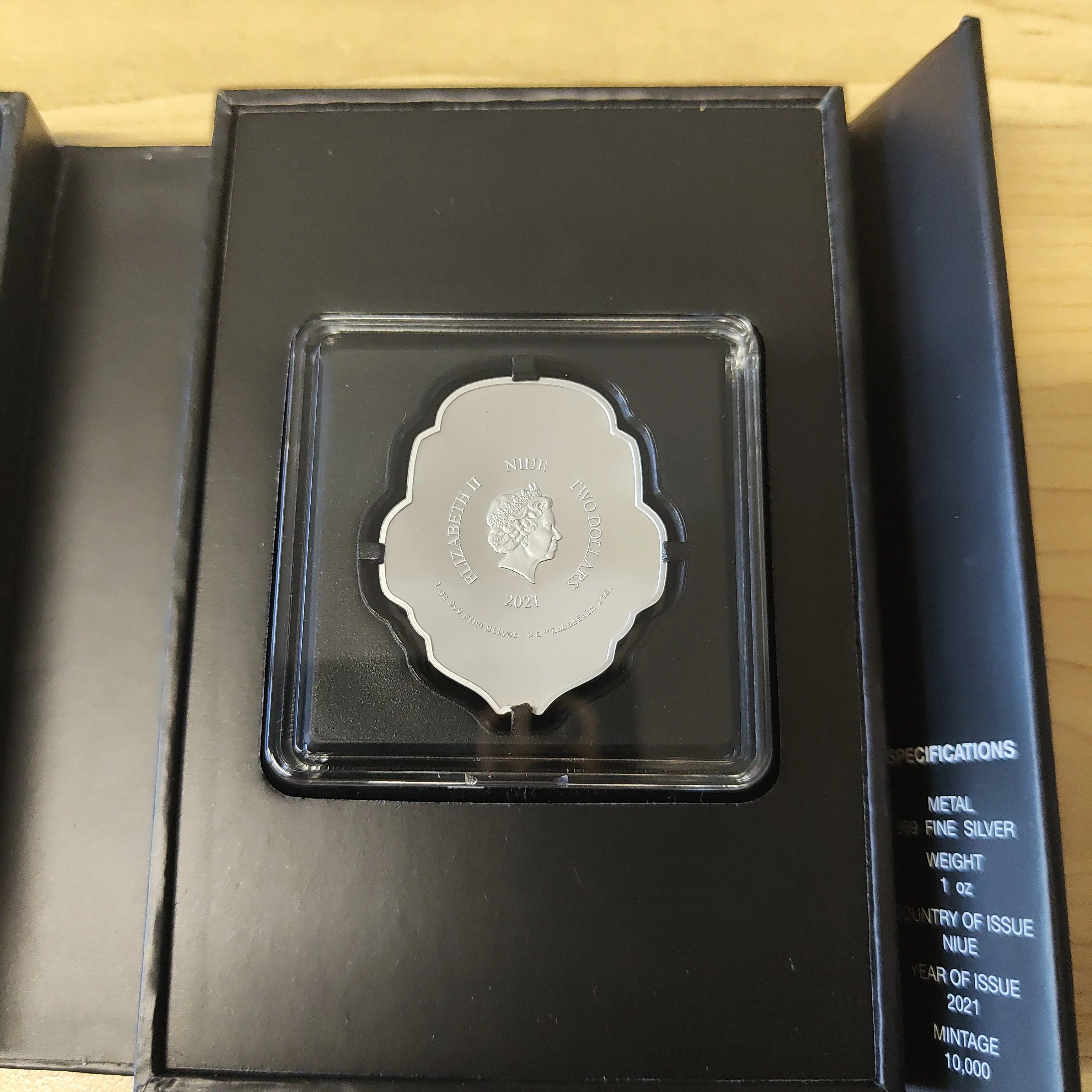 Niue 2021 New Zealand Mint $2 Star Wars Scout Trooper 1oz .999 Silver Coin - Image 3