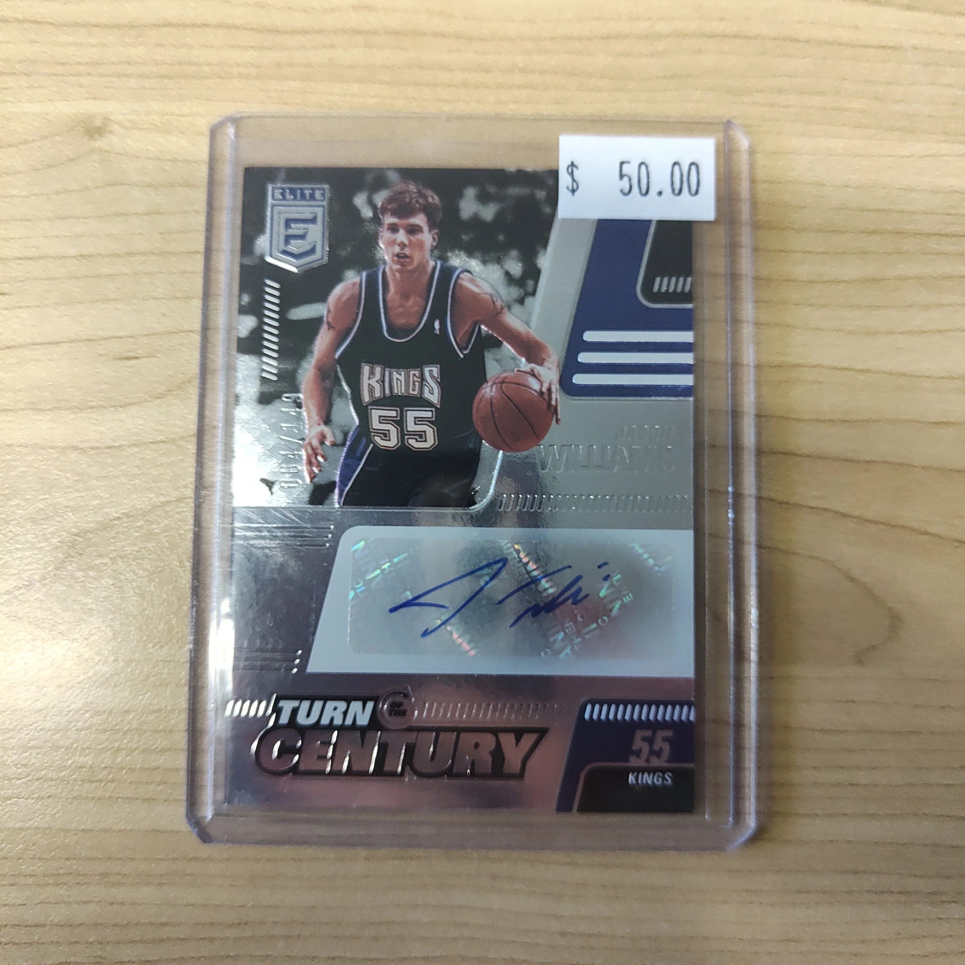 2021 Panini Turn of the Century Signature Jason Williams  NBA Basketball Card