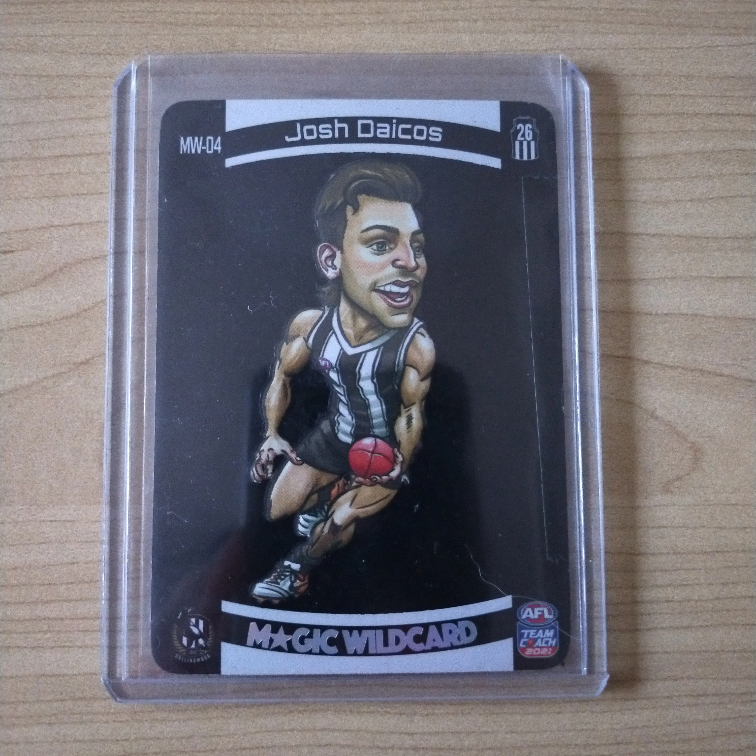 2021 Teamcoach Magic Wildcard Josh Daicos Collingwood