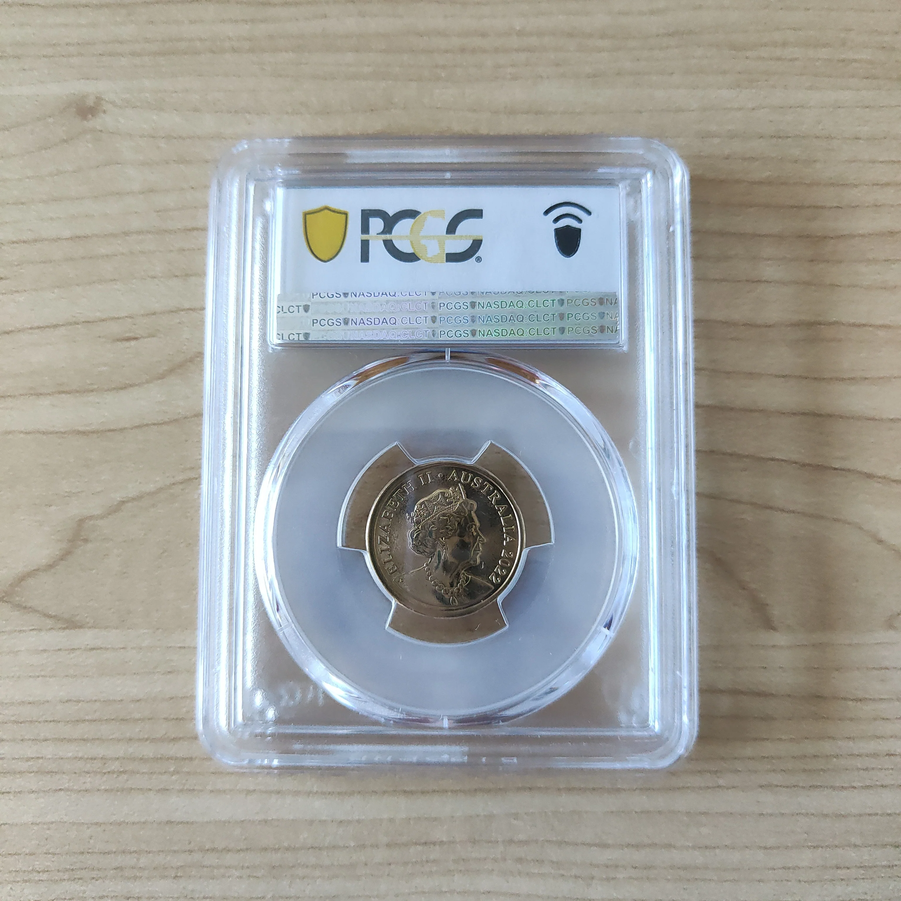 2022 $2 Honey Bee C Mintmark PCGS Graded MS68 Slabbed Coloured Coin - Image 2