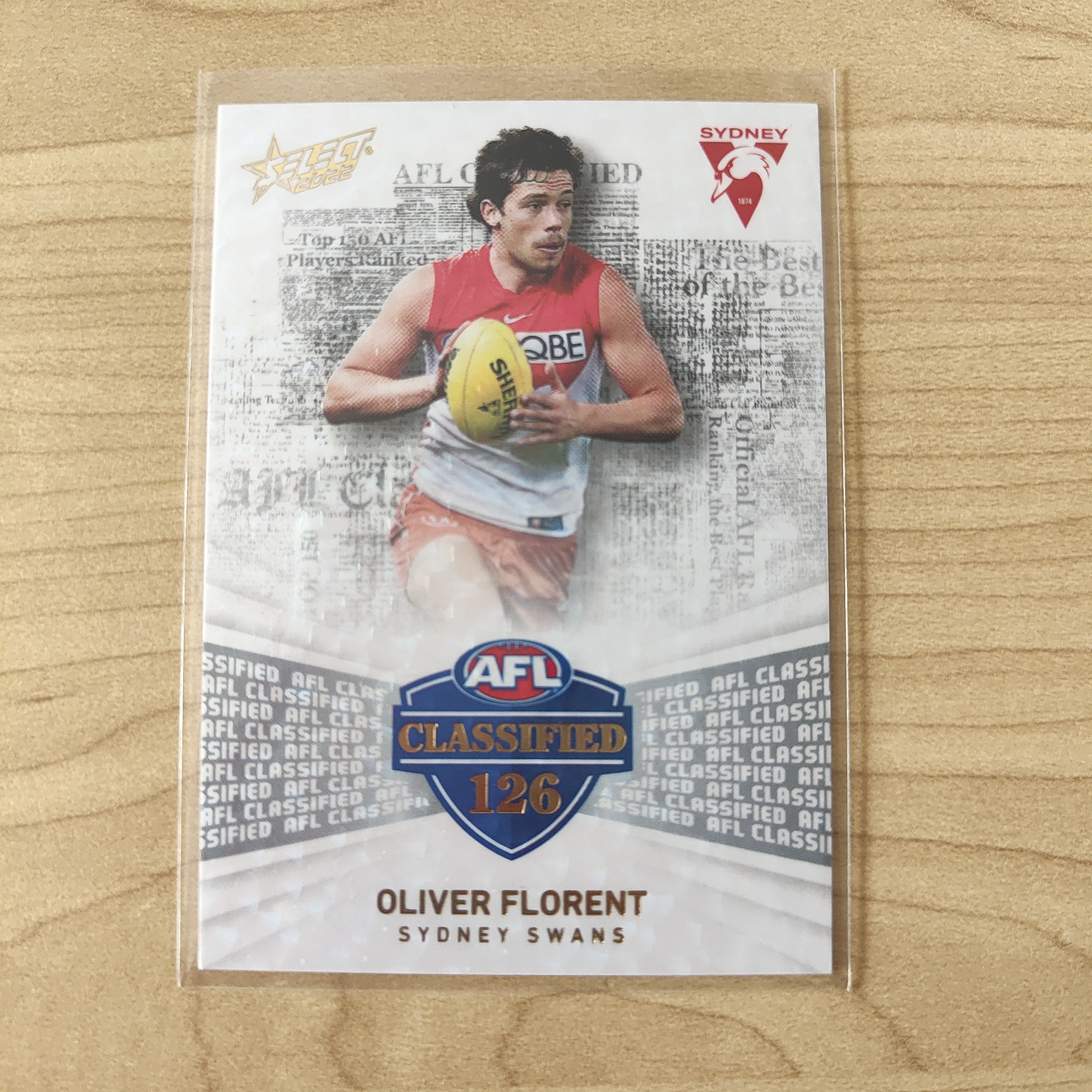 2022 AFL Footy Stars AFL Classified Oliver Florent Sydney 112/270