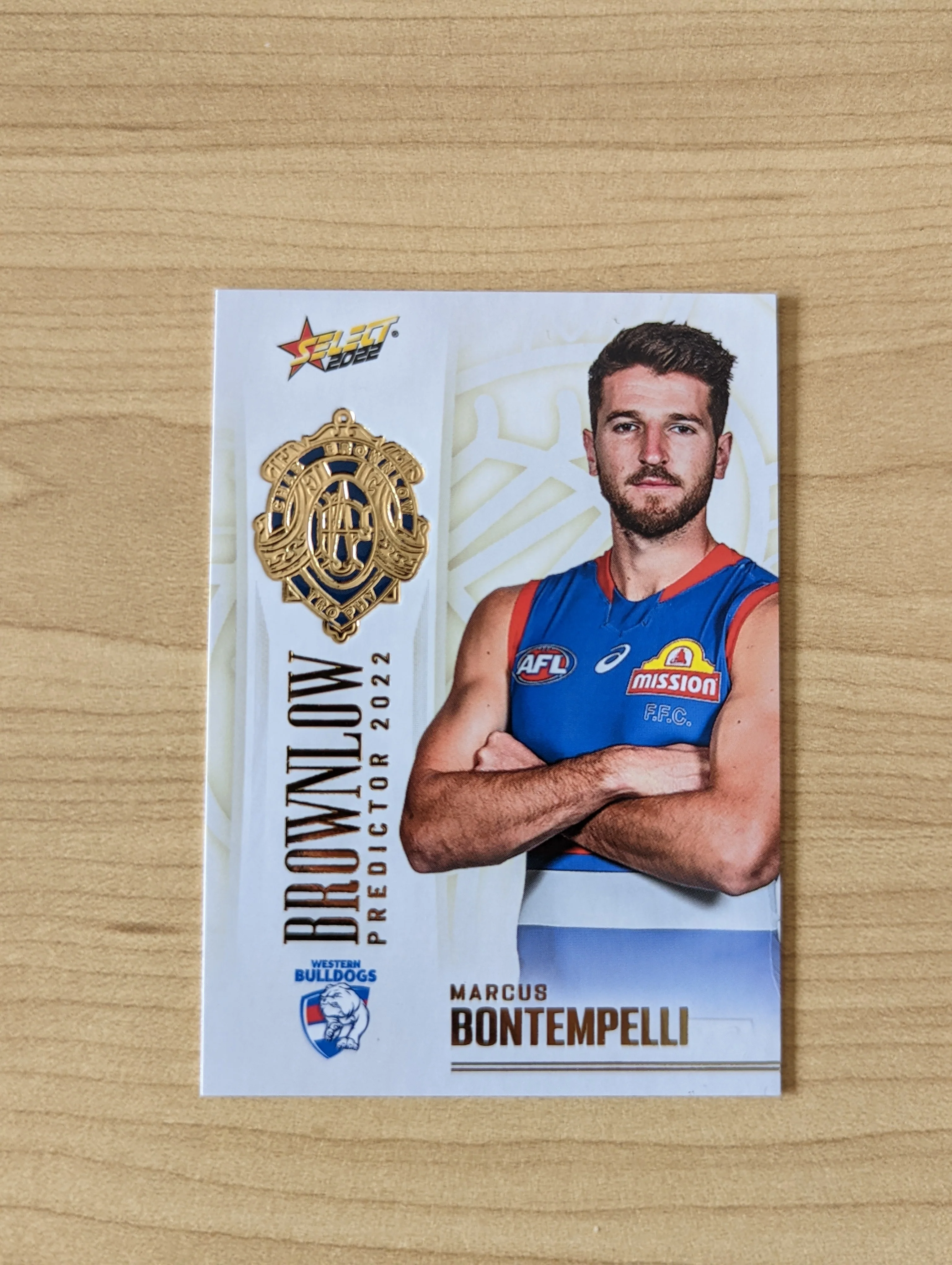 2022 AFL Footy Stars Brownlow Predictor Marcus Bontempelli