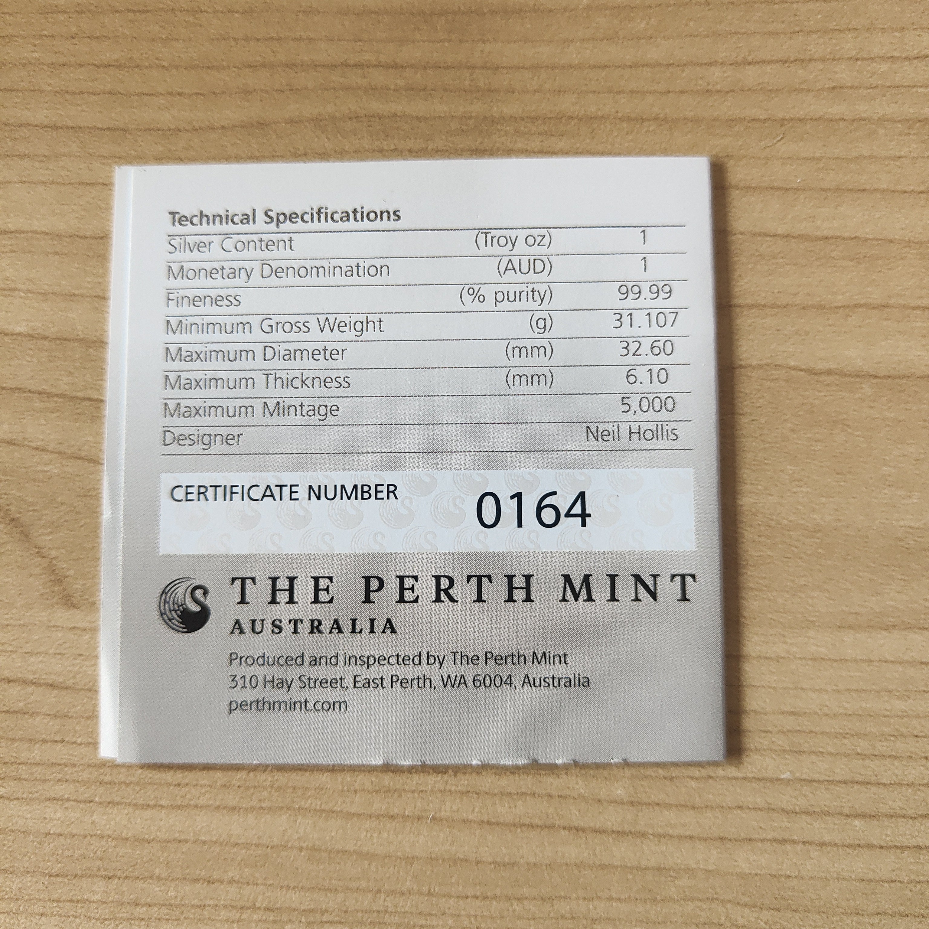 Australia 2022 Perth Mint $1 Kangaroo 1oz Silver High Relief Coloured Coin - Image 5