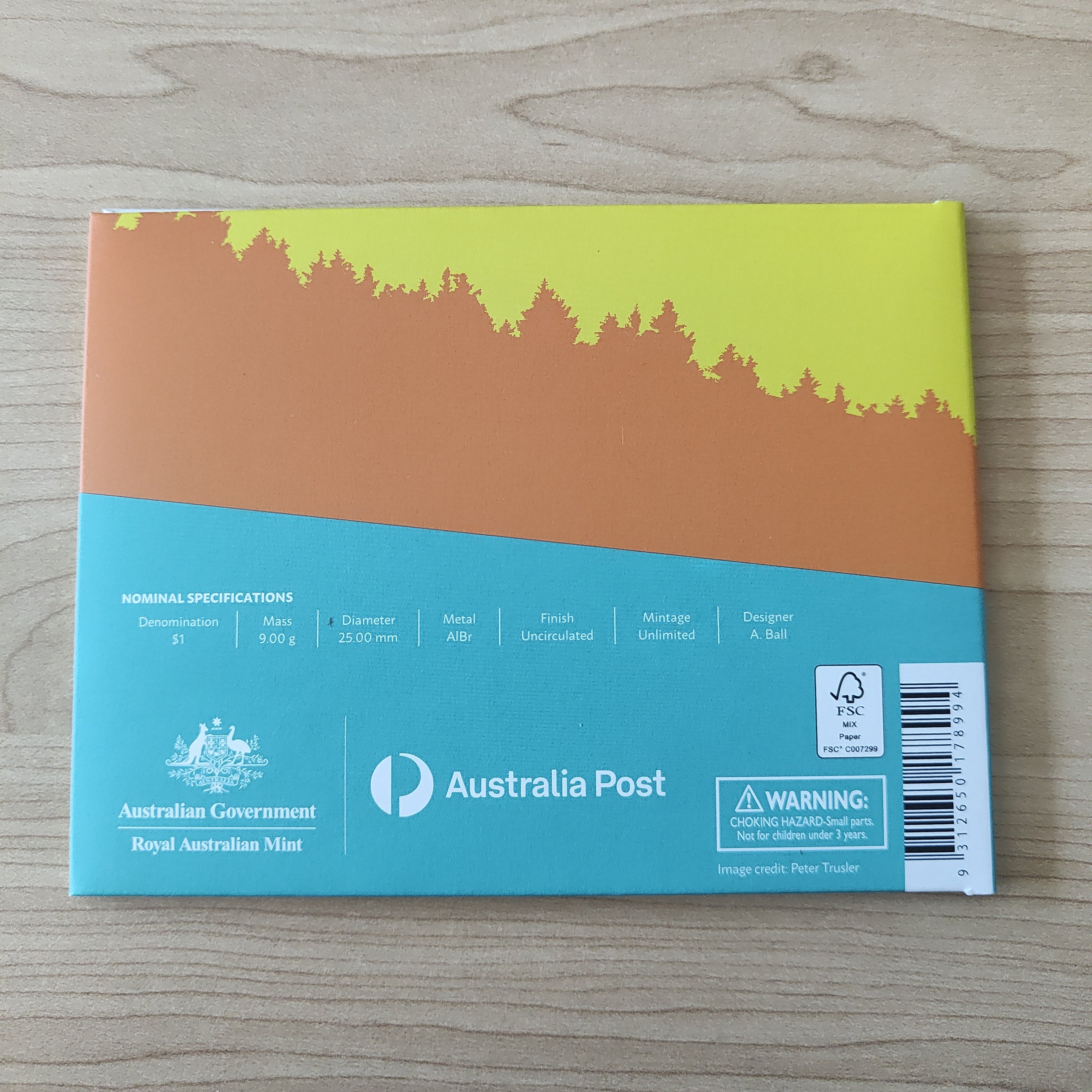 2022 Royal Australian Mint Australian Dinosaurs $1 Privy Mark Uncirculated Coin Collection - Image 3