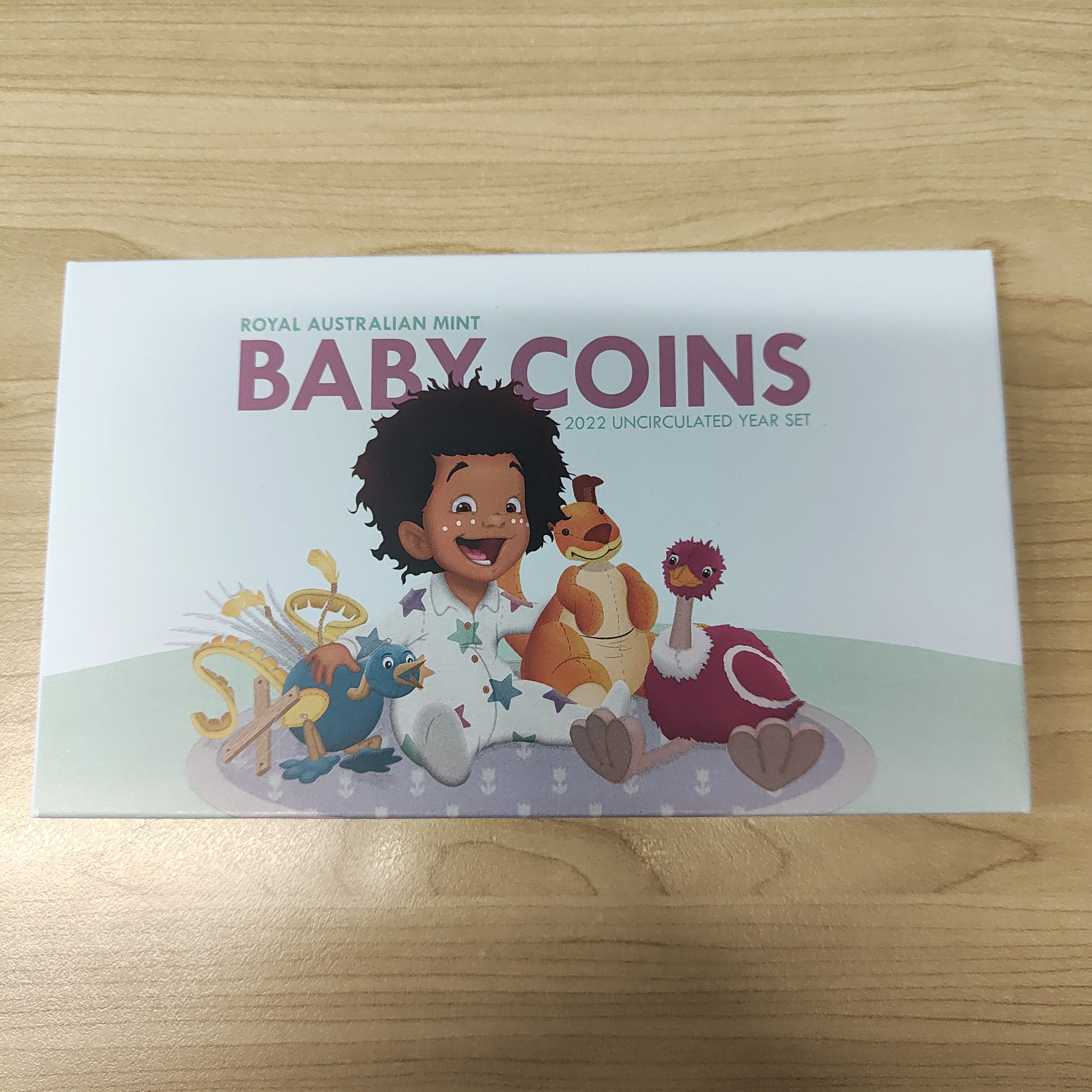 2022 Royal Australian Mint Baby Uncirculated Coin Year Set - Image 2