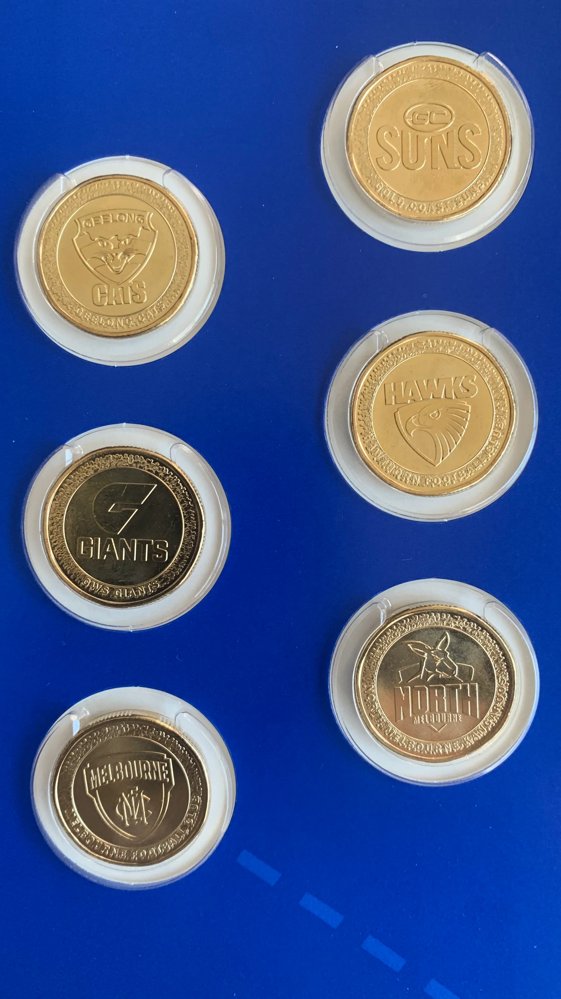 Australia 2023 Royal Australian Mint $1 Australian Football League AFL Uncirculated Coin Collection - Image 4