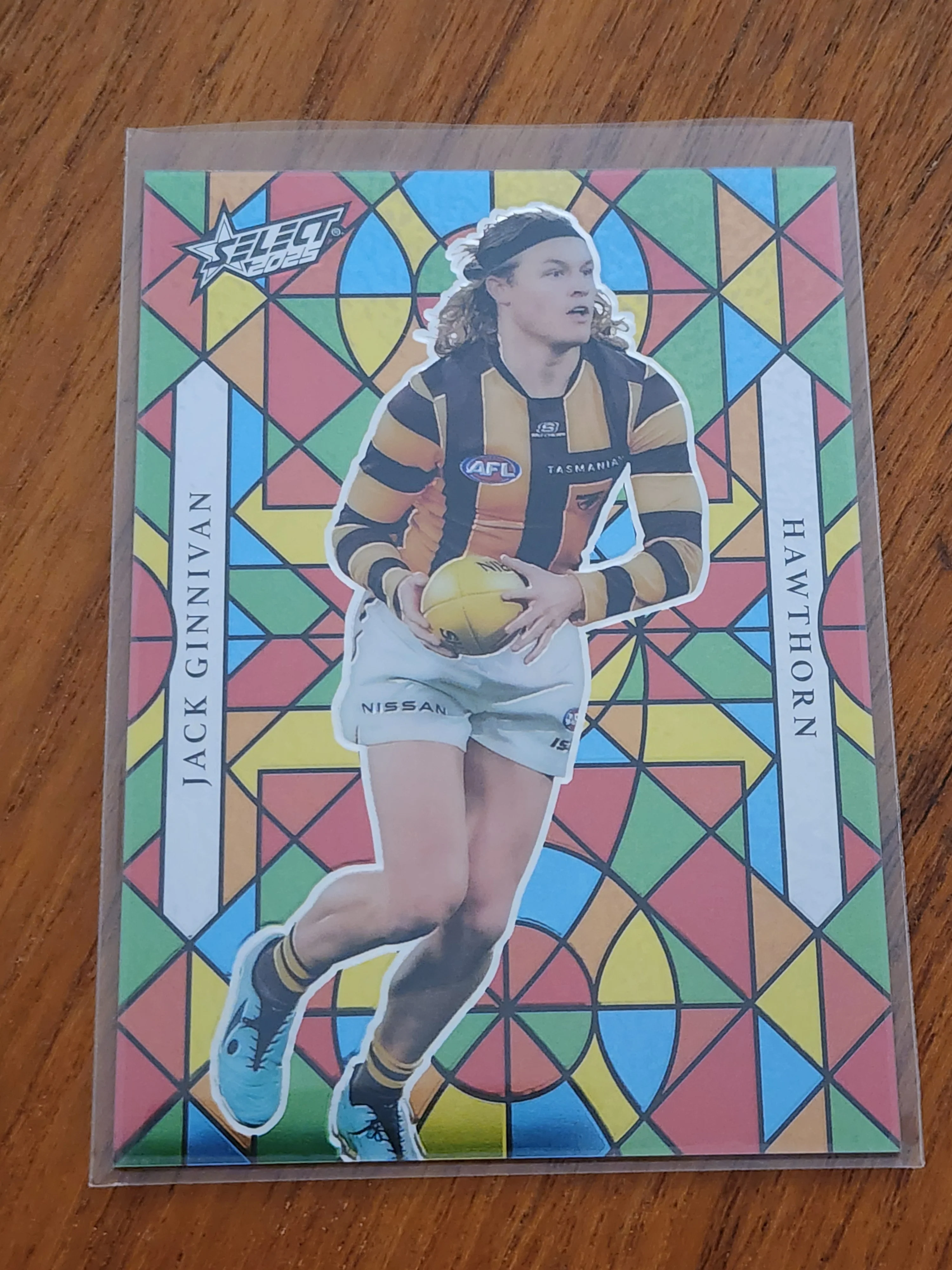 2025 AFL Select Hobby Luminous Myriad Jack Ginnivan Hawthorn 96/99 LM48