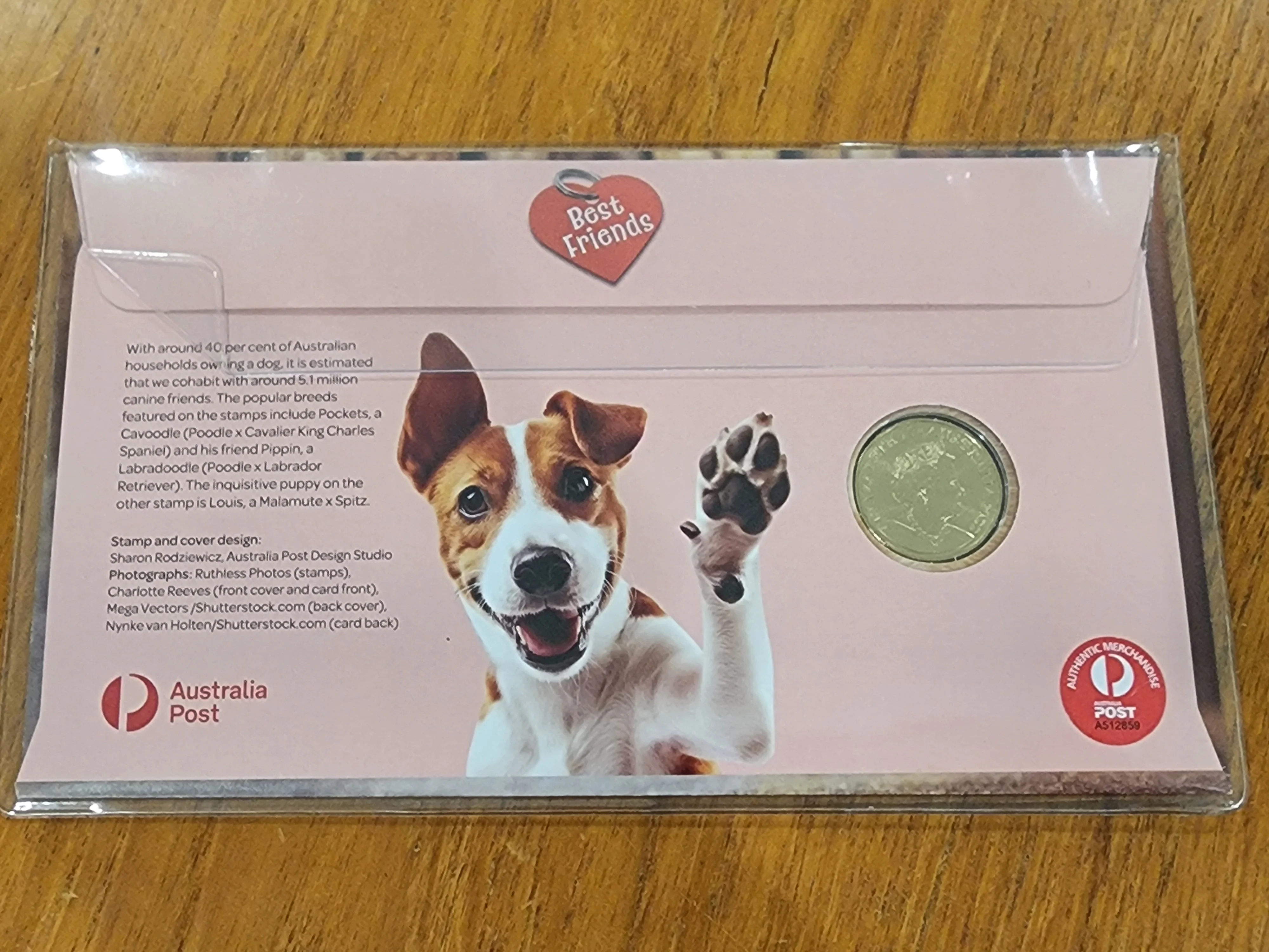2025 Sydney Stamp and Coin Expo 20-23 March Best Friends PNC 32/120 - Image 2