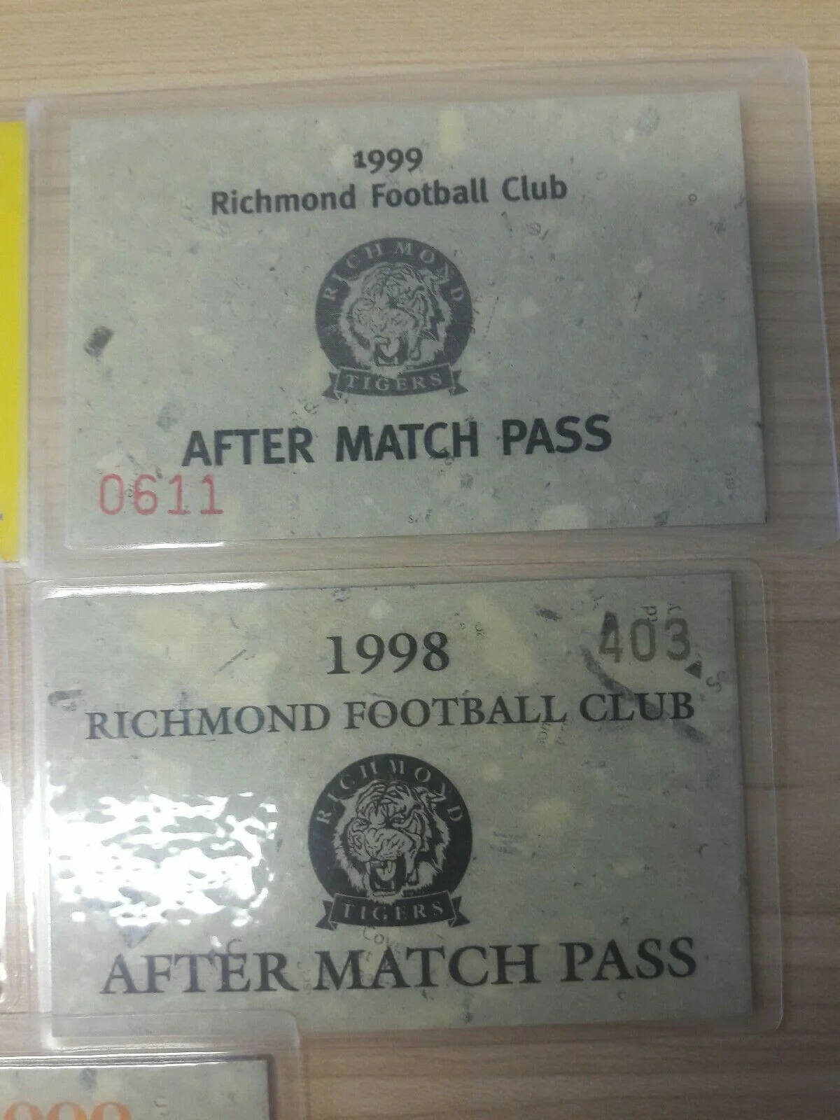 90s-2000s Afl after Match Passes season - Image 3
