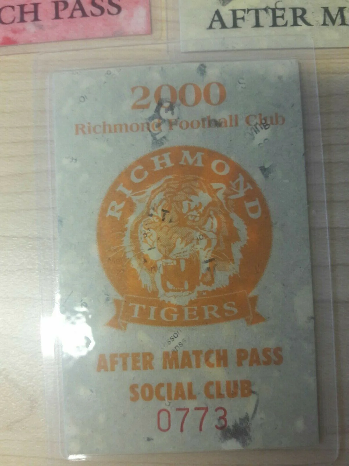90s-2000s Afl after Match Passes season - Image 4