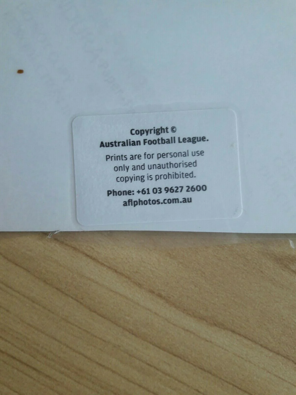 Adam Cooney Hand Signed Photo western bulldogs - Image 2
