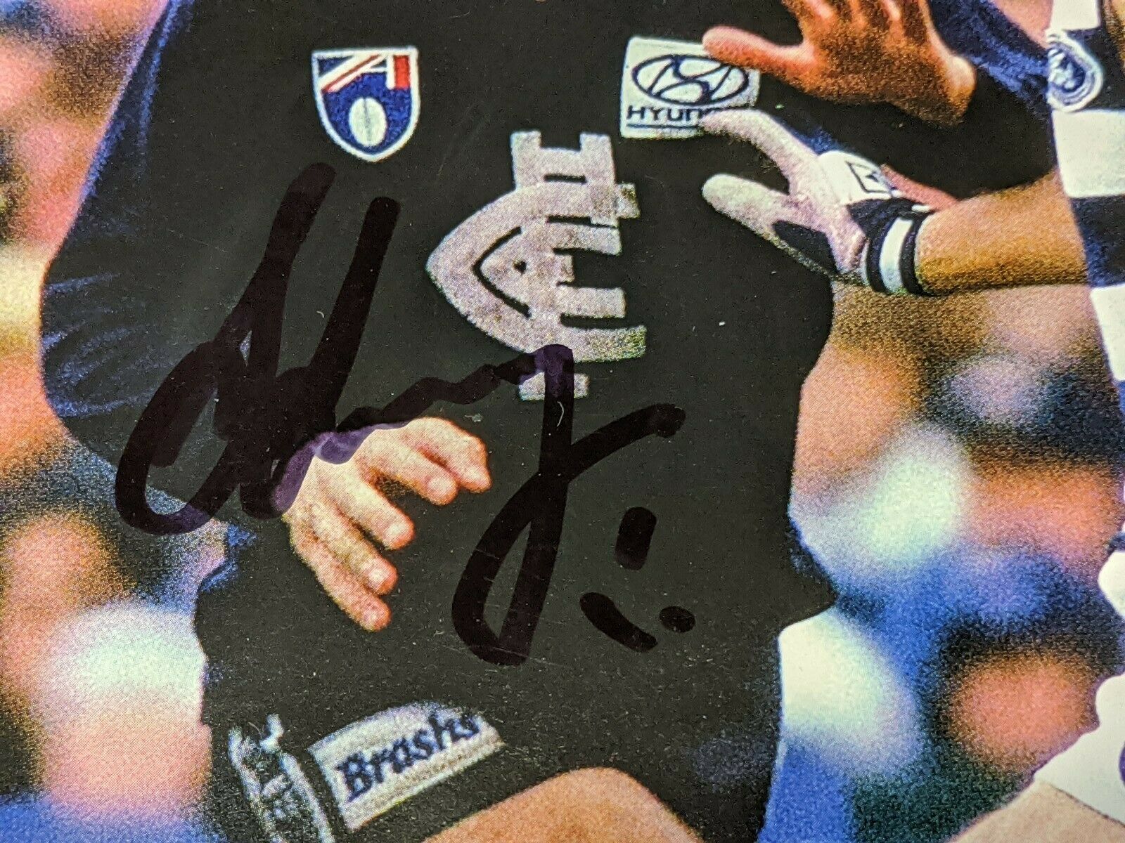 AFL Picture Silvagni And Ablett Hand Signed By Silvagni - Image 2
