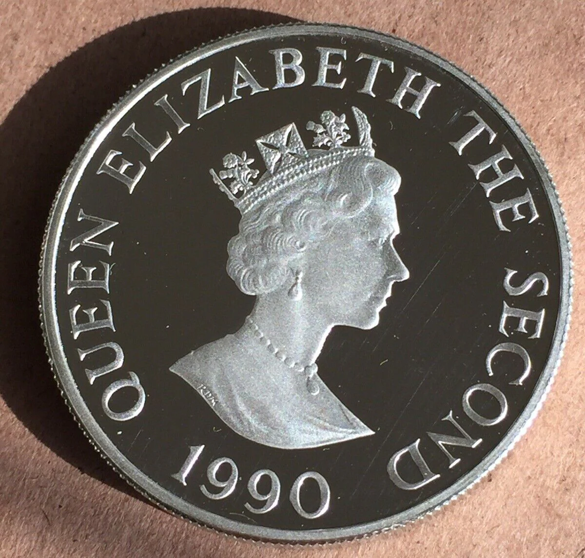 Alderney Great Britain 1990 Queen Mother’s 90th Birthday Silver Piedfort - Image 2