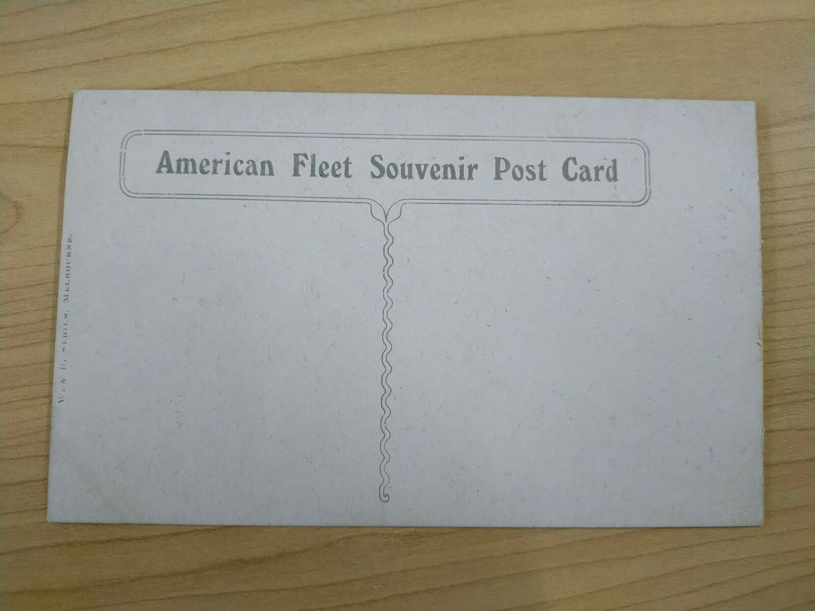 American Vintage USS Alabama American Fleet Souvenir Postcard - Image 2