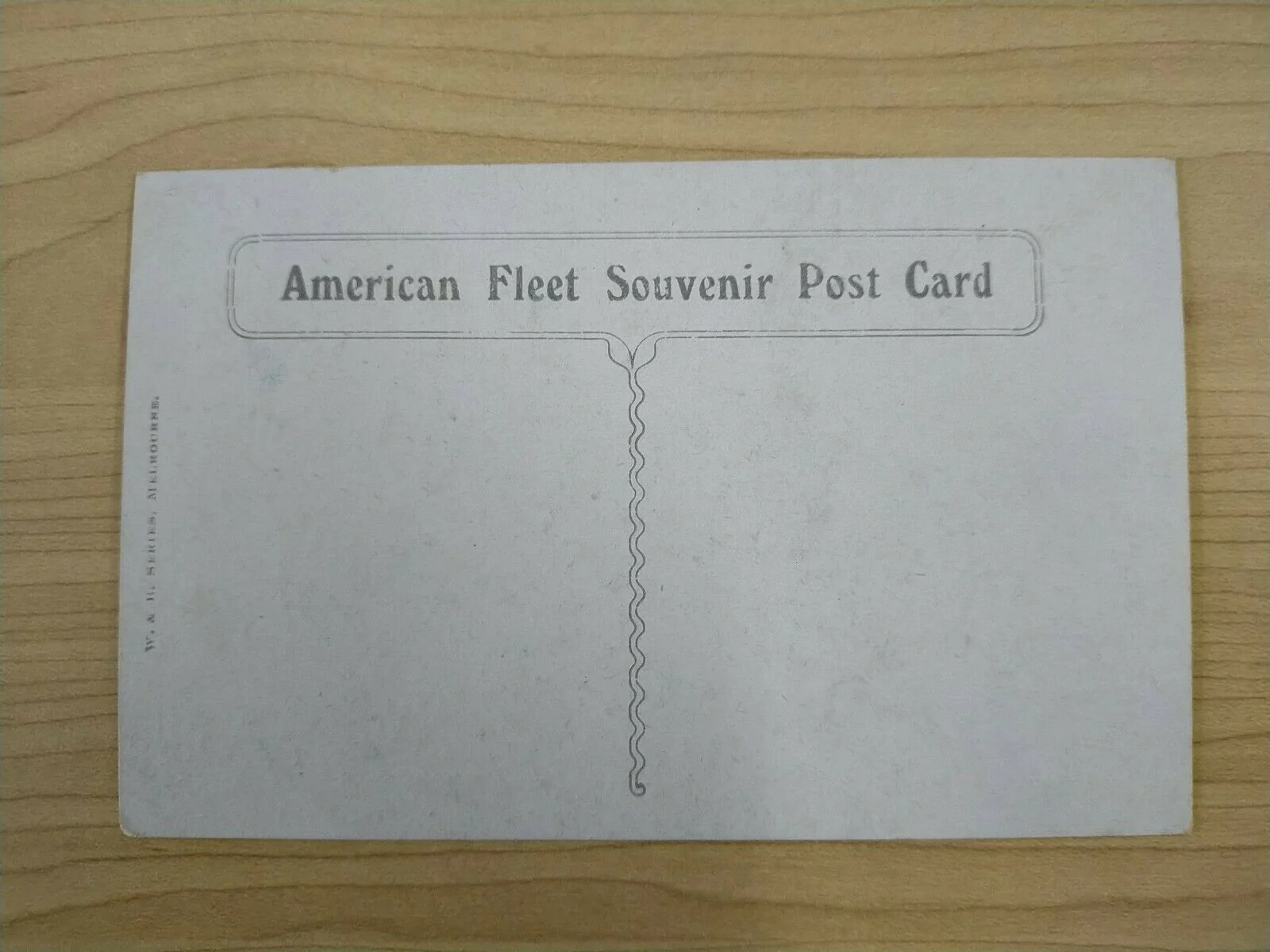 American Vintage USS Rhode Island American Fleet Souvenir Postcard - Image 2