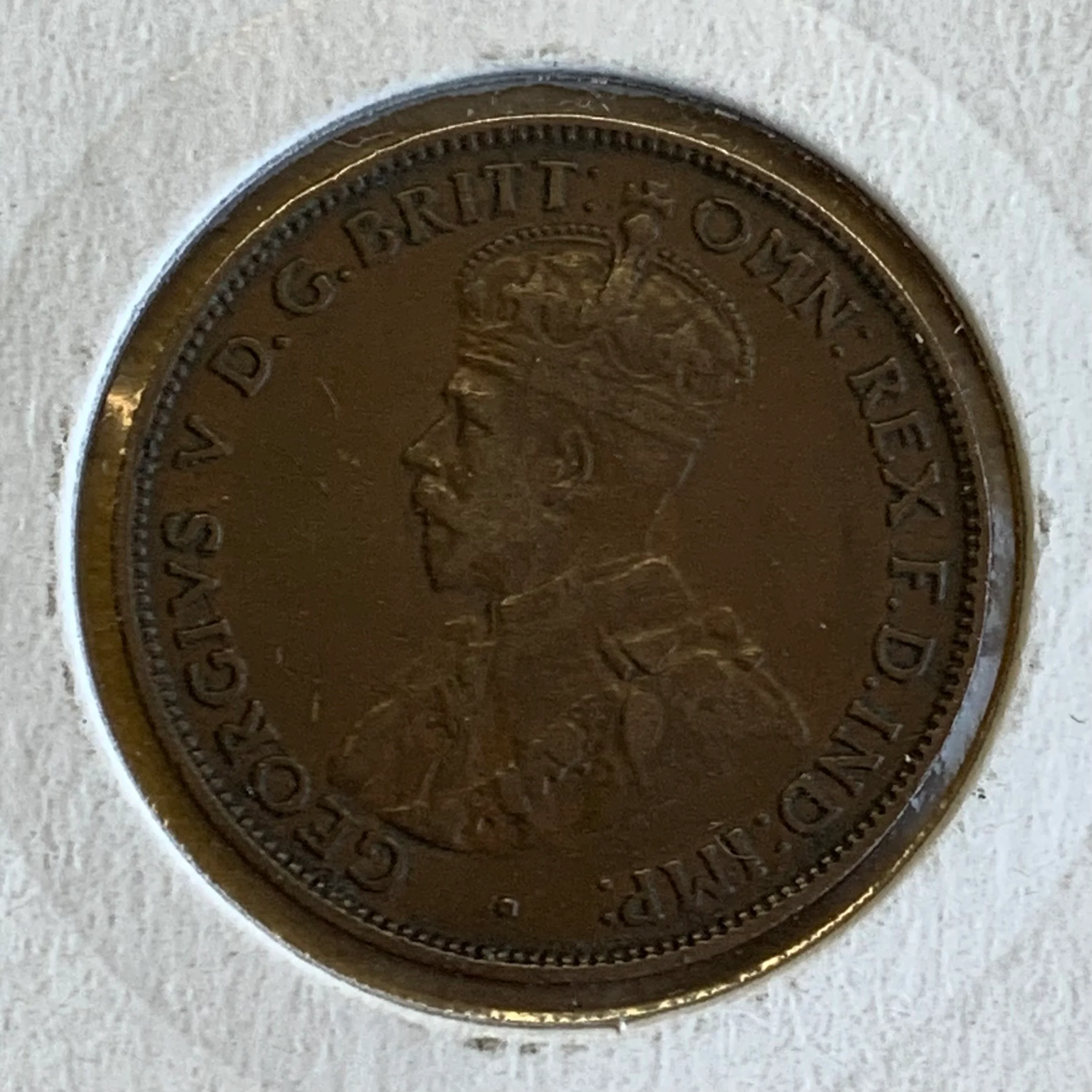 Australia 1923 Half Penny  ½d Halfpenny - Image 2