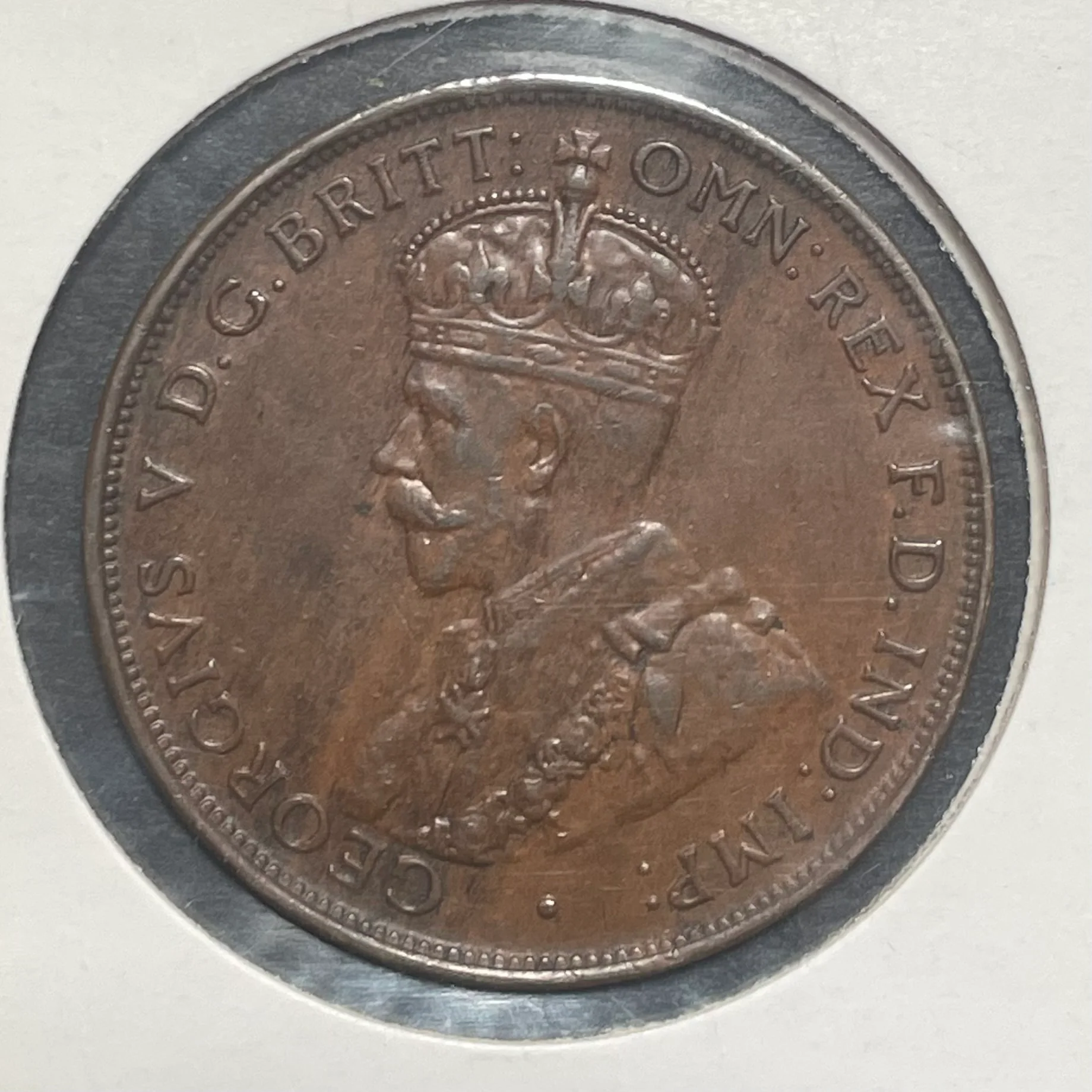 Australia 1933 1d One Penny Extremely Fine Condition - Image 2