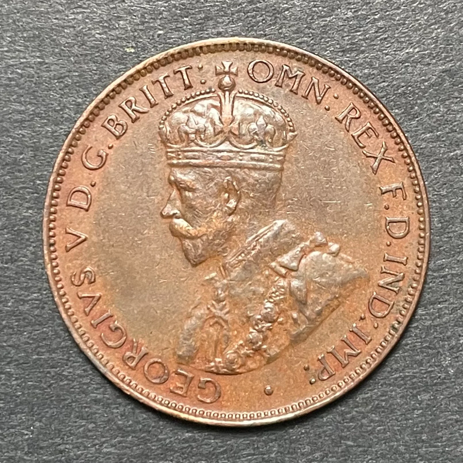 Australia 1935 1/2d Half Penny Extremely Fine Condition - Image 2