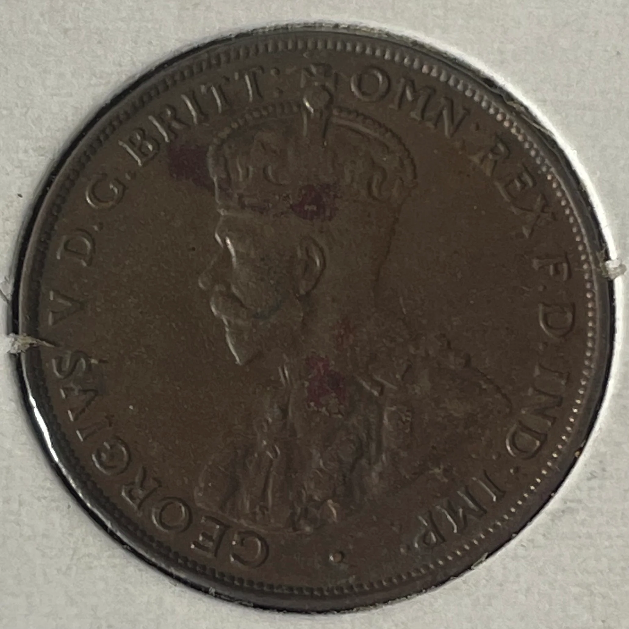 Australia 1935 1d One Penny Extremely Fine Condition - Image 2