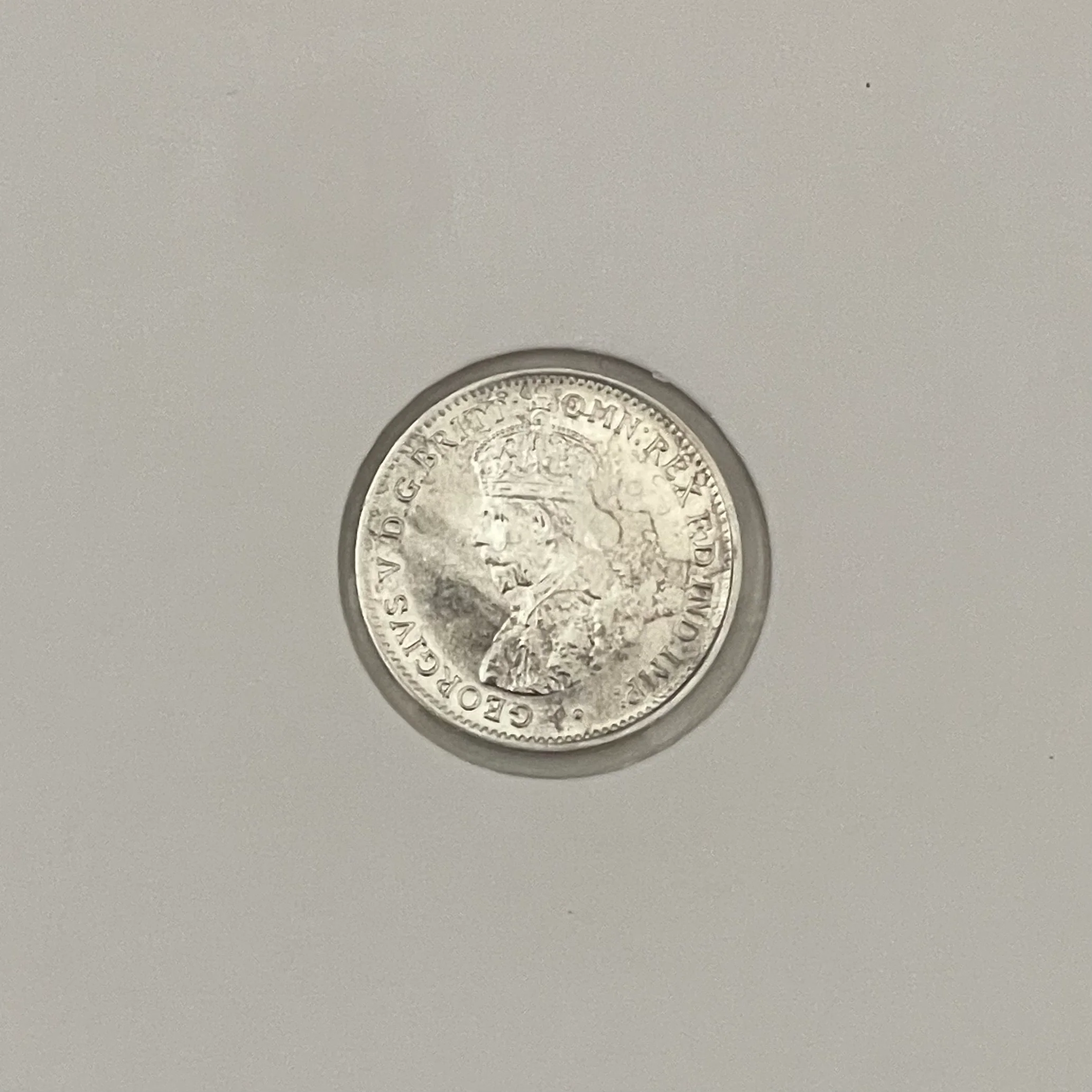 Australia 1936 3d Threepence Silver Coin Uncirculated Condition - Image 2