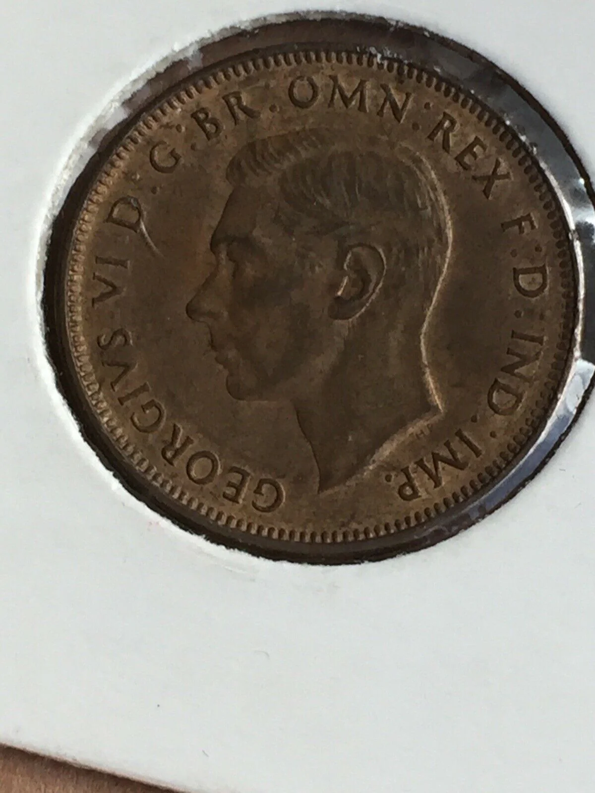 AUSTRALIA 1938 Halfpenny Brilliant Uncirculated - Image 2