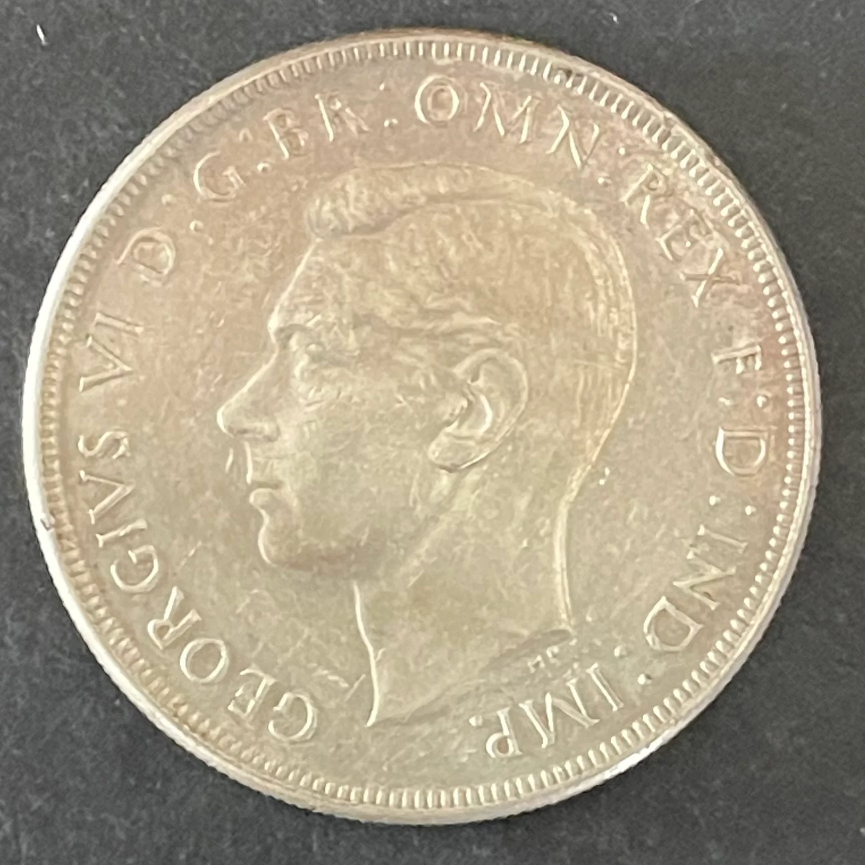 Australia 1938 Silver Crown 5/- VF - Image 2