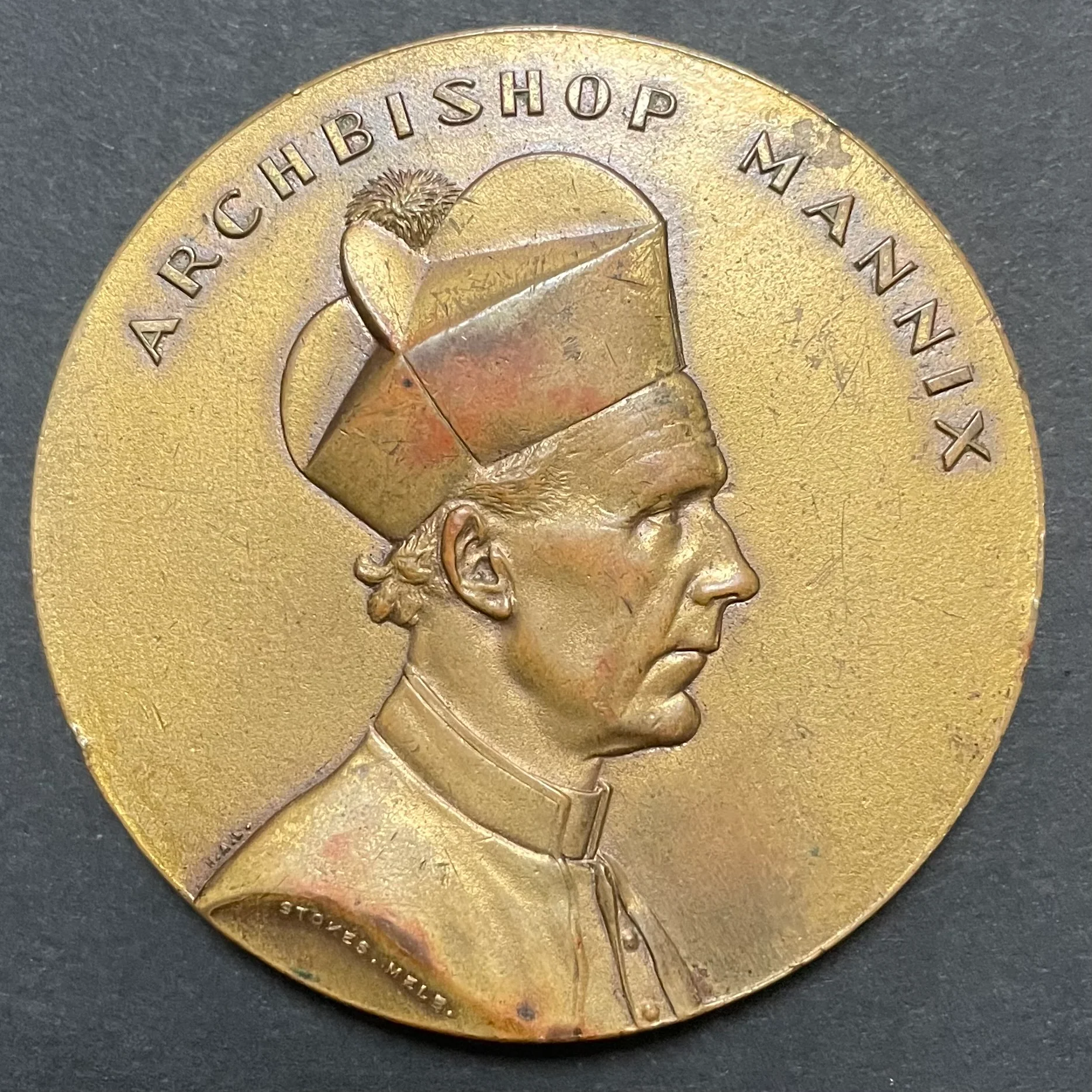 Australia 1939 Victoria Catholic Centenary Celebrations Commemorative Medallion