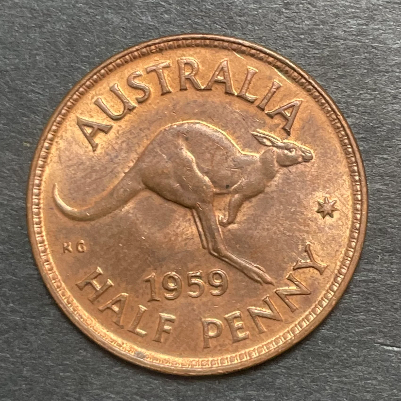 Australia 1959 1/2d Half Penny Uncirculated Condition