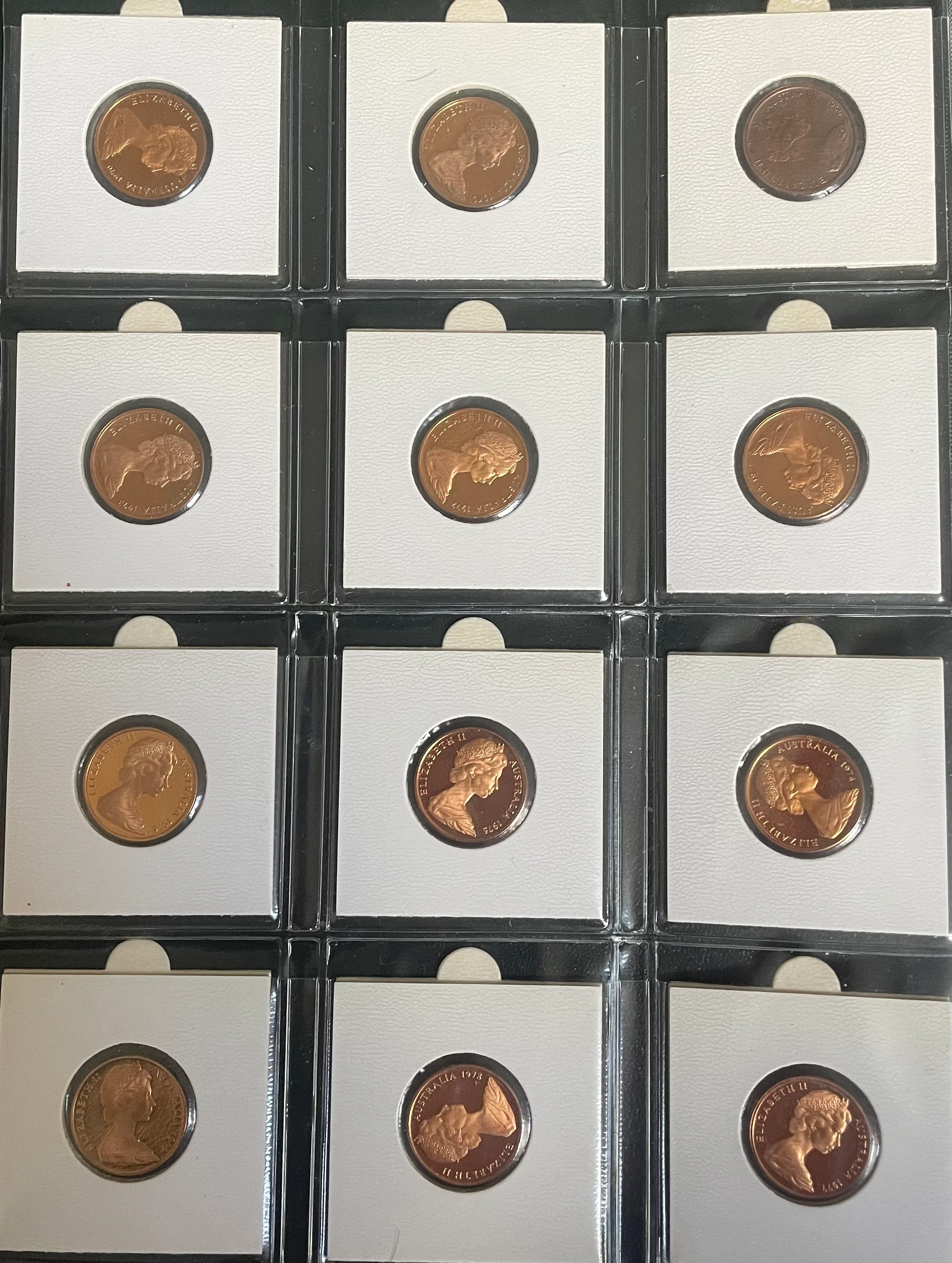 Australia 1966-1991 2c Proof Coin Collection - Image 3