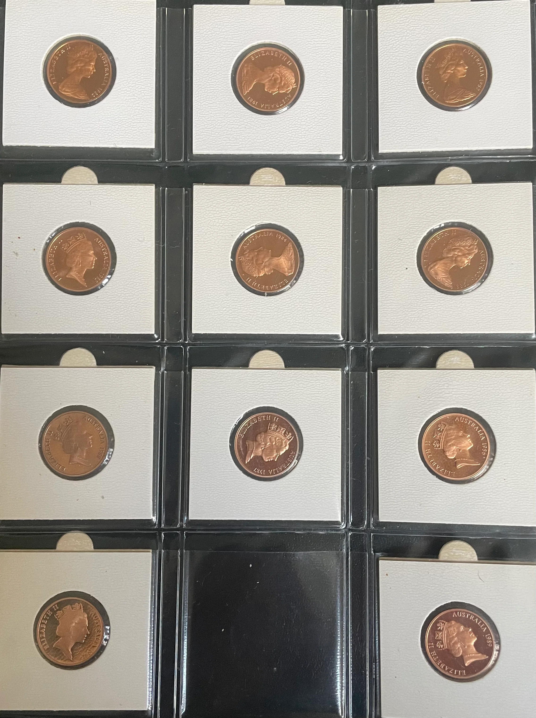 Australia 1966-1991 2c Proof Coin Collection - Image 5