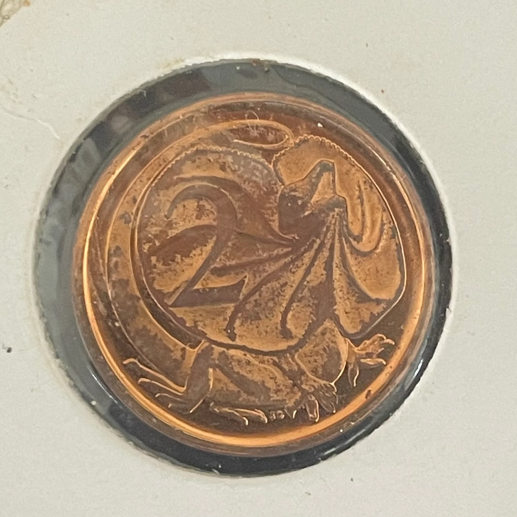 Australia 1966 Royal Australian Mint 2c Proof Coin - Image 2