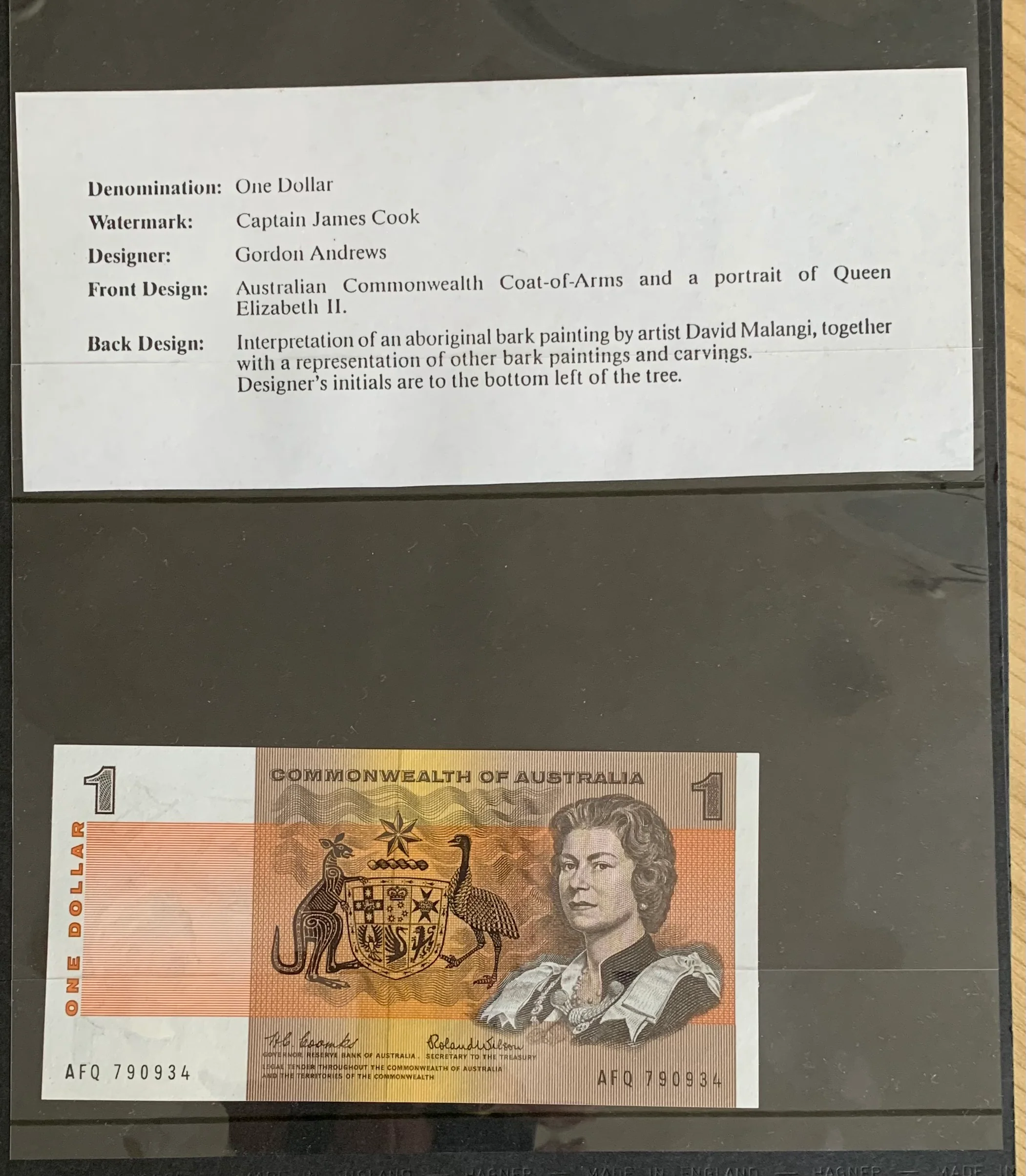 Australia 1966 Sherwood 1st Set of Decimal Australian Banknotes uncirculated - Image 3